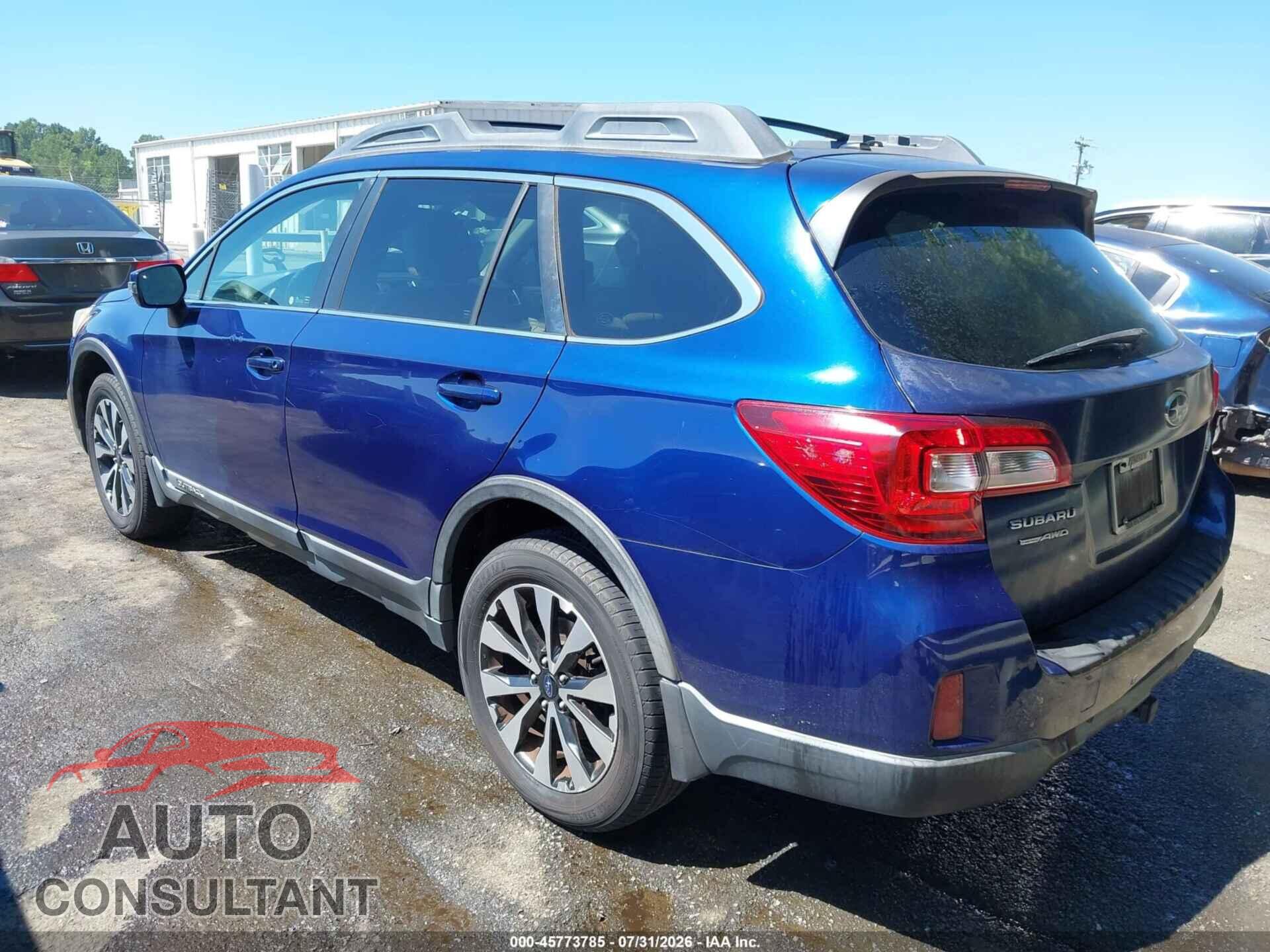 SUBARU OUTBACK 2015 - 4S4BSBNC7F3270945