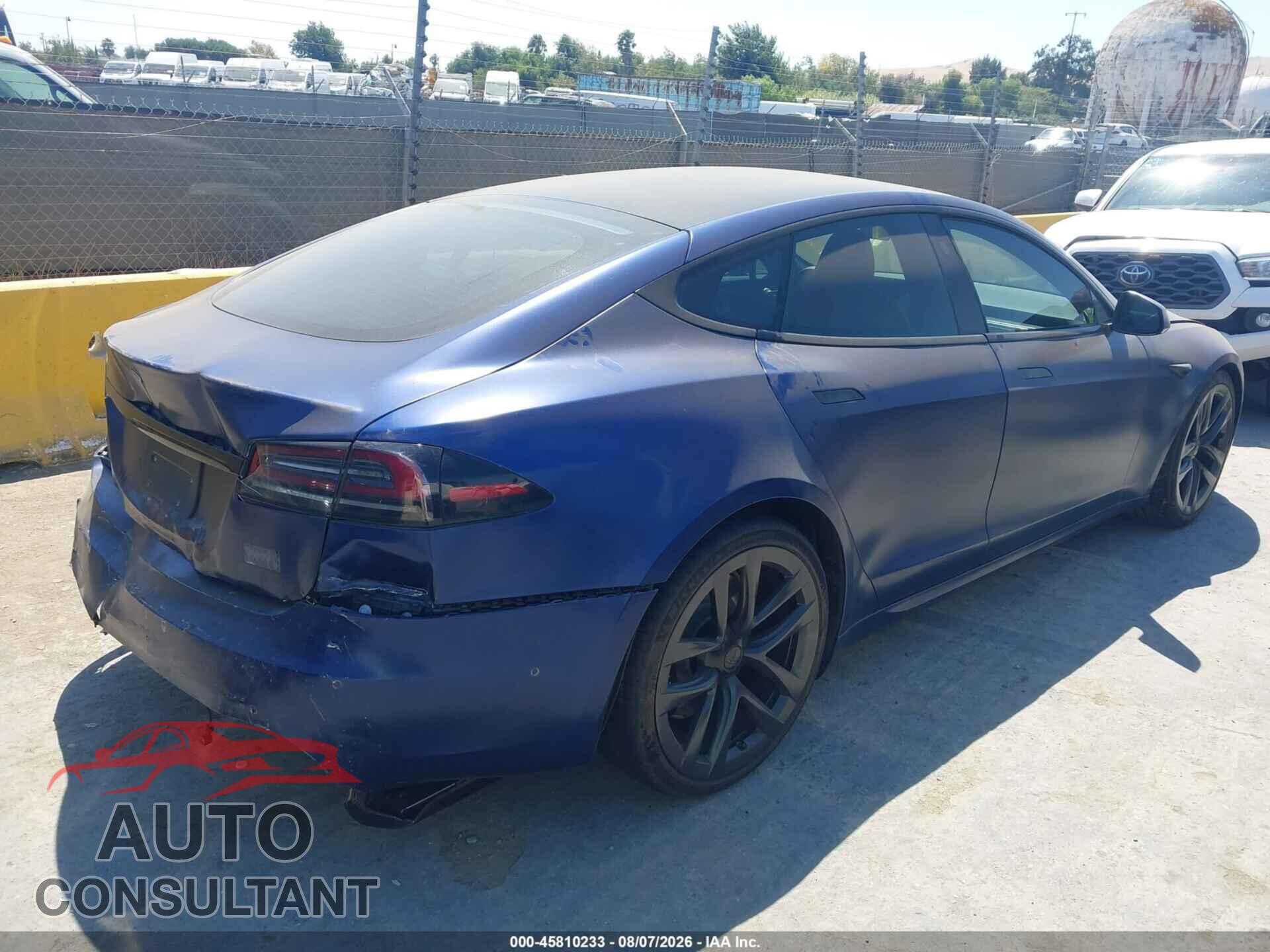 TESLA MODEL S 2022 - 5YJSA1E65NF483325