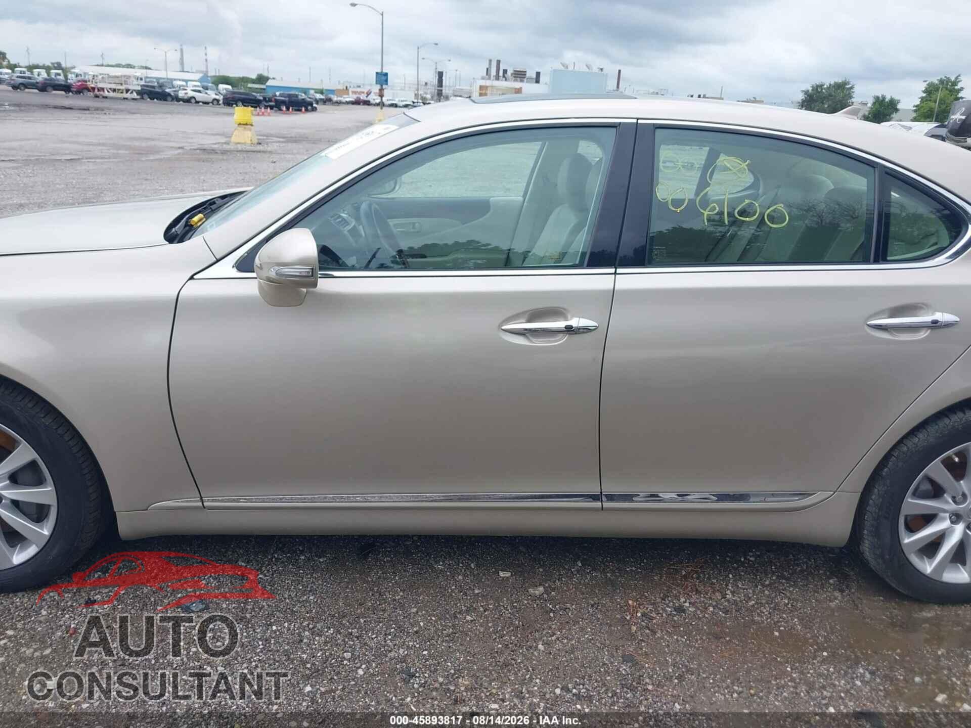 LEXUS LS 460 2010 - JTHCL5EF8A5006100