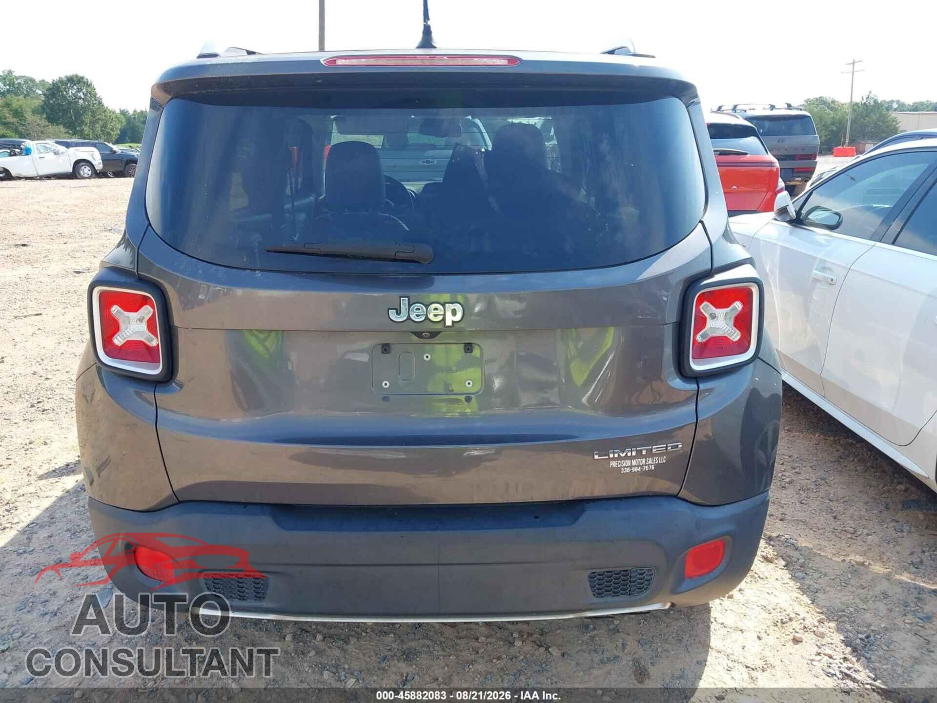JEEP RENEGADE 2017 - ZACCJADB4HPE52003