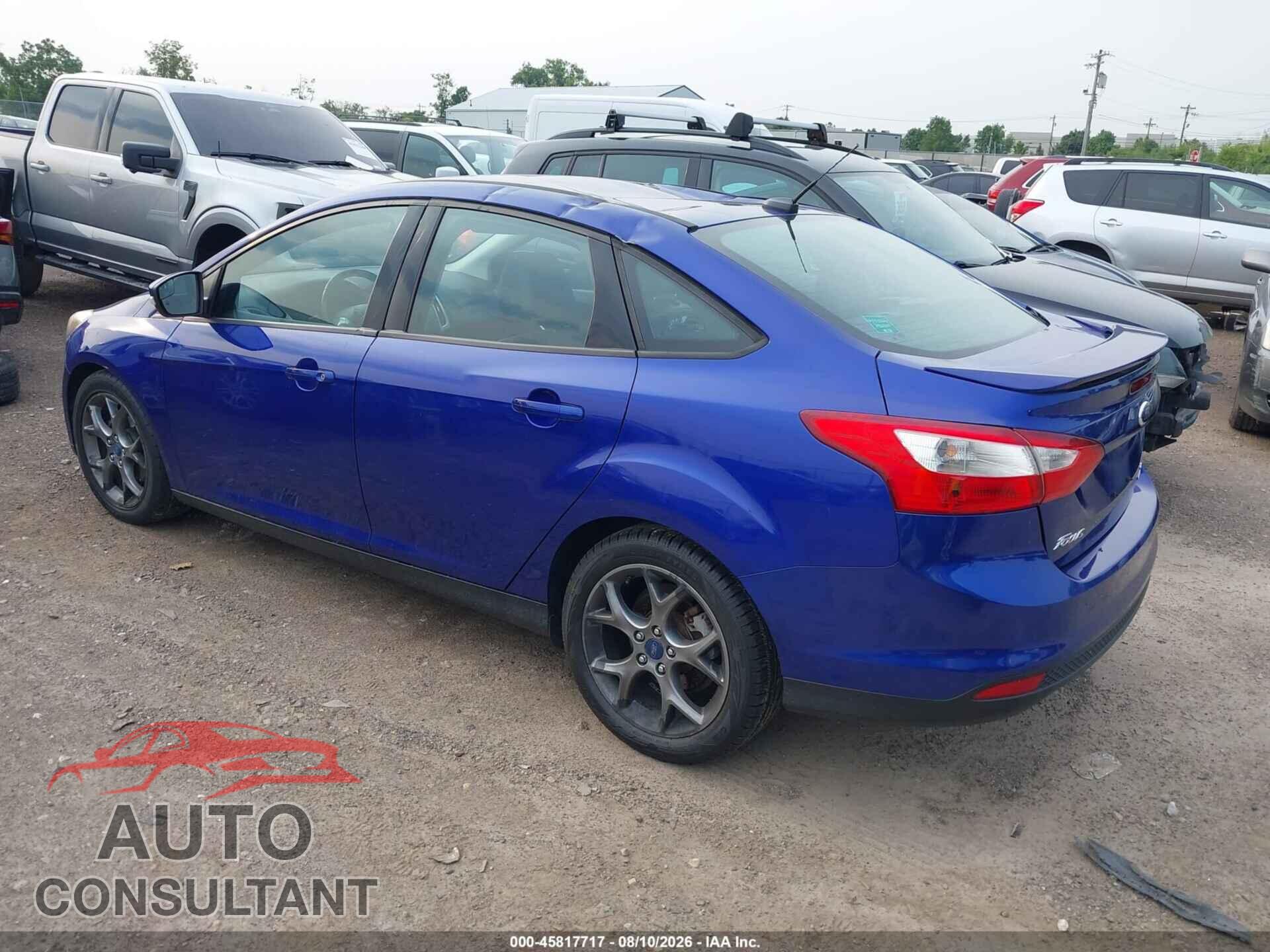 FORD FOCUS 2013 - 1FADP3F24DL380641