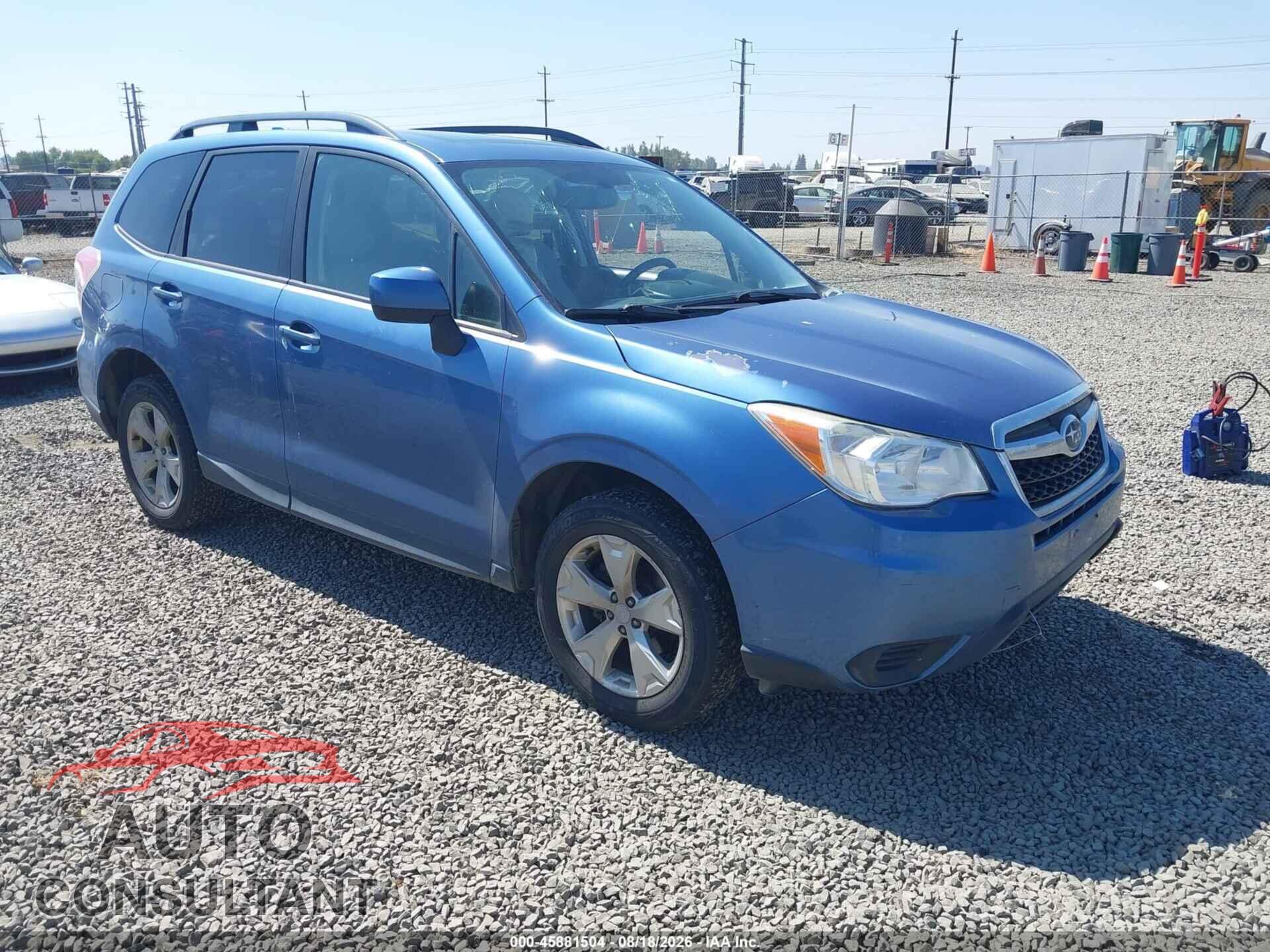 SUBARU FORESTER 2016 - JF2SJADC2GH521587
