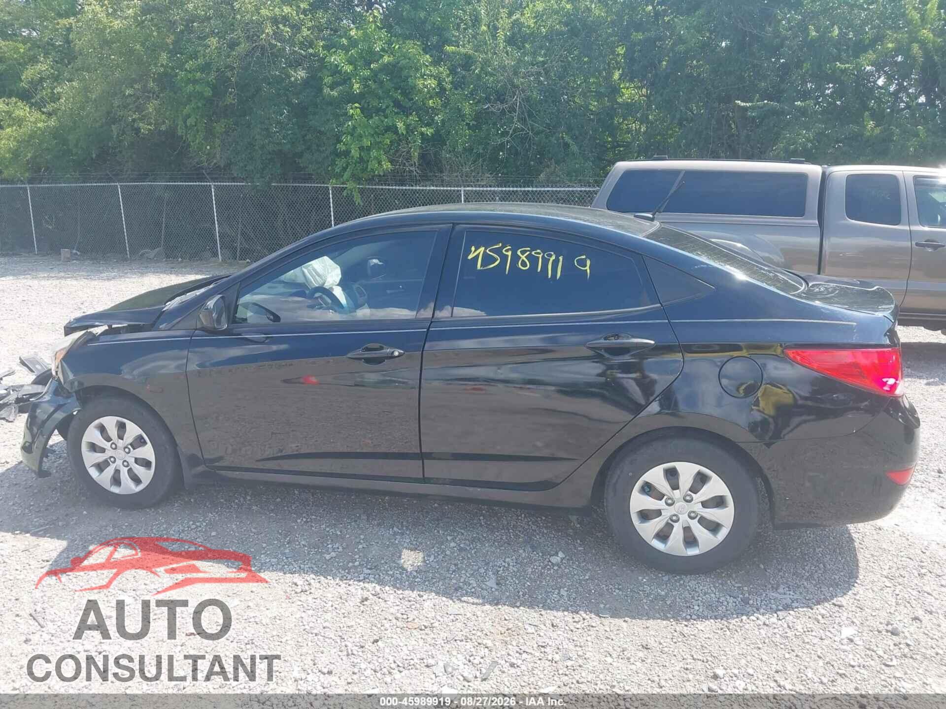 HYUNDAI ACCENT 2016 - KMHCT4AE6GU079596