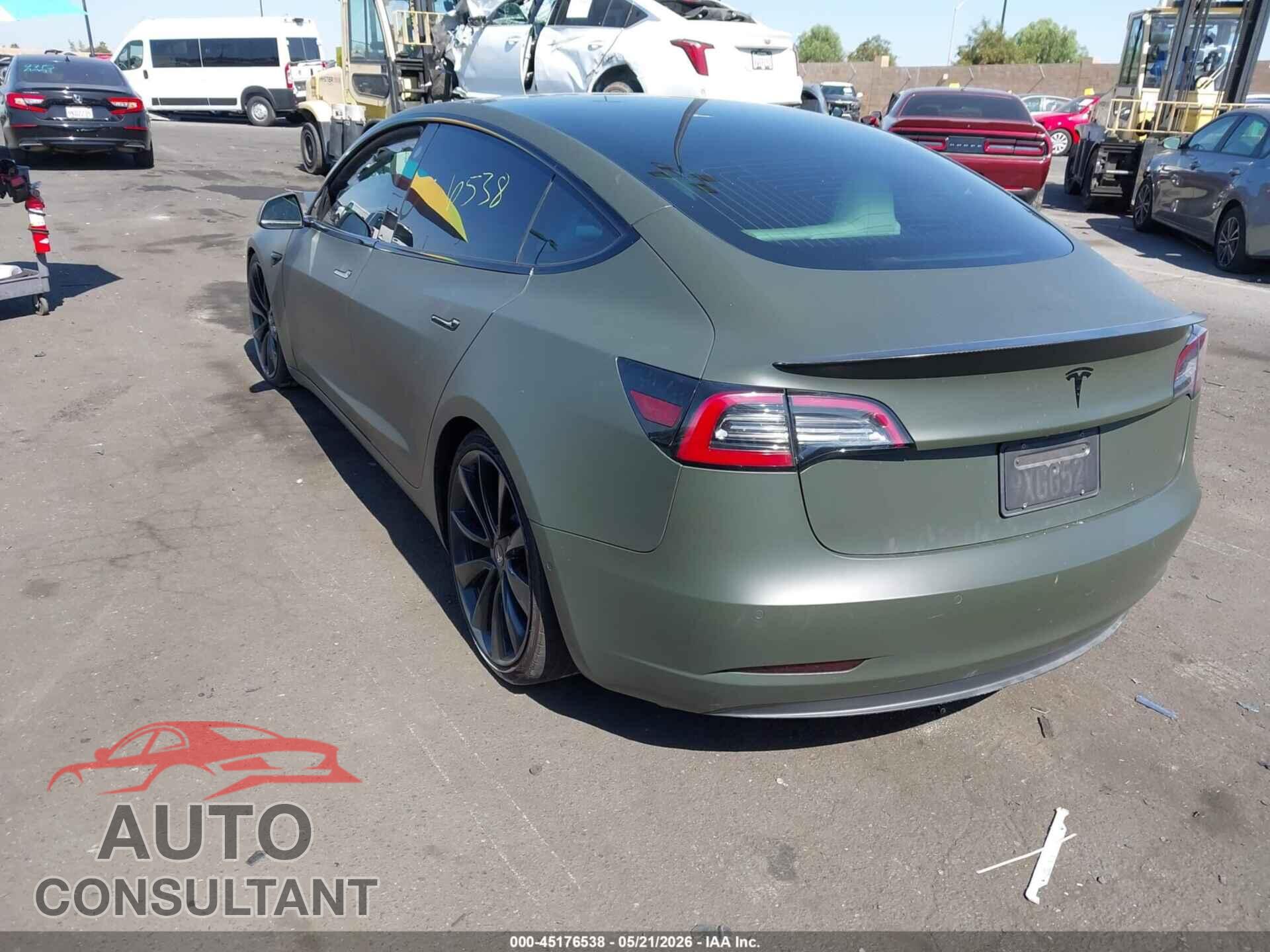TESLA MODEL 3 2020 - 5YJ3E1EC7LF641725