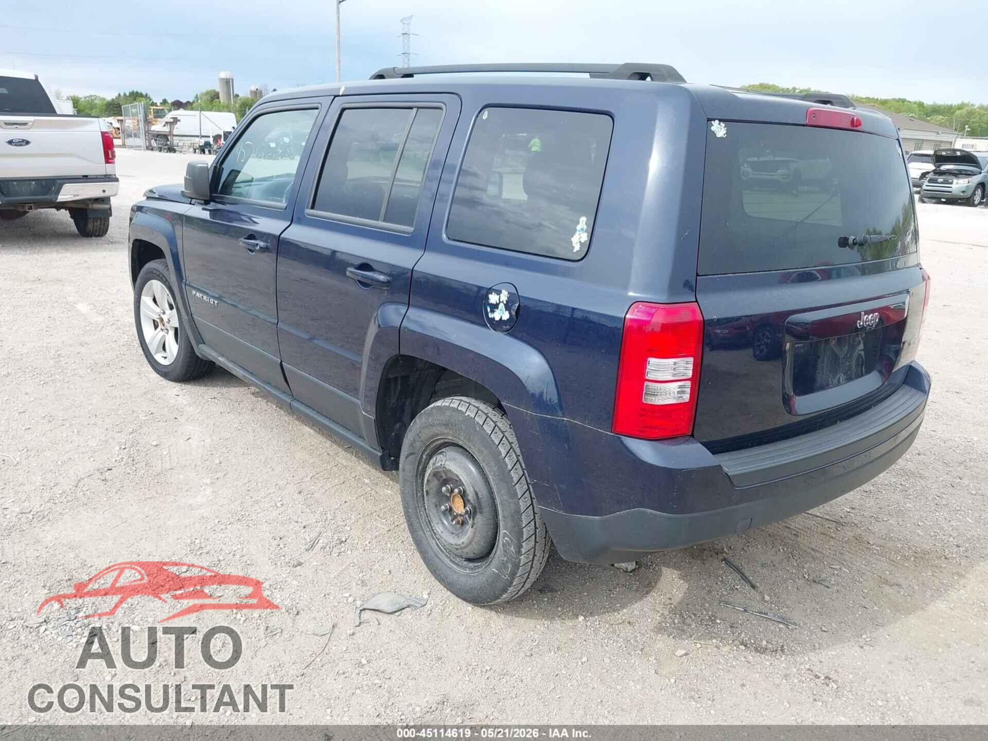 JEEP PATRIOT 2013 - 1C4NJPFB9DD137635
