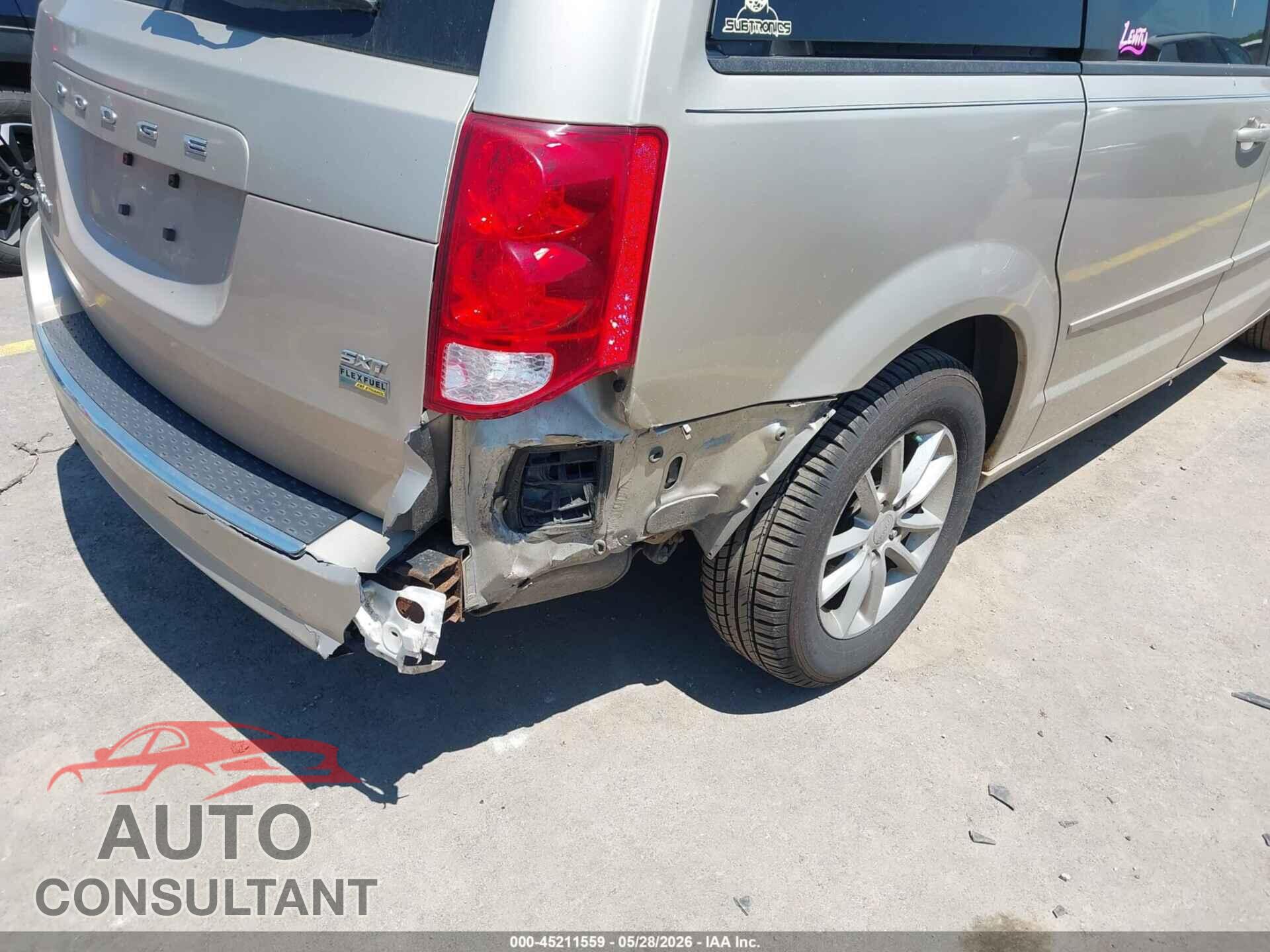DODGE GRAND CARAVAN 2014 - 2C4RDGCG7ER347433