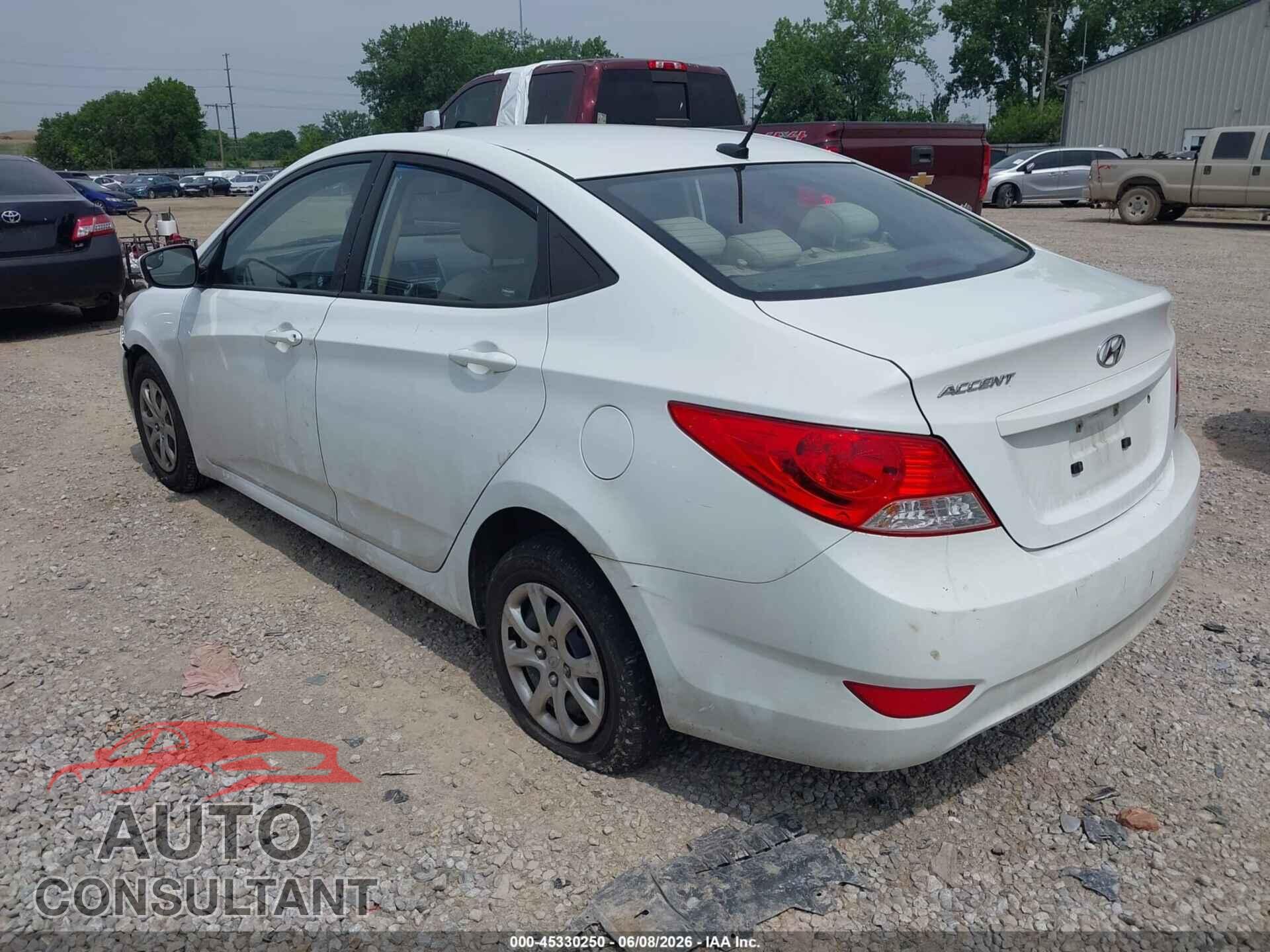HYUNDAI ACCENT 2014 - KMHCT4AE3EU751692