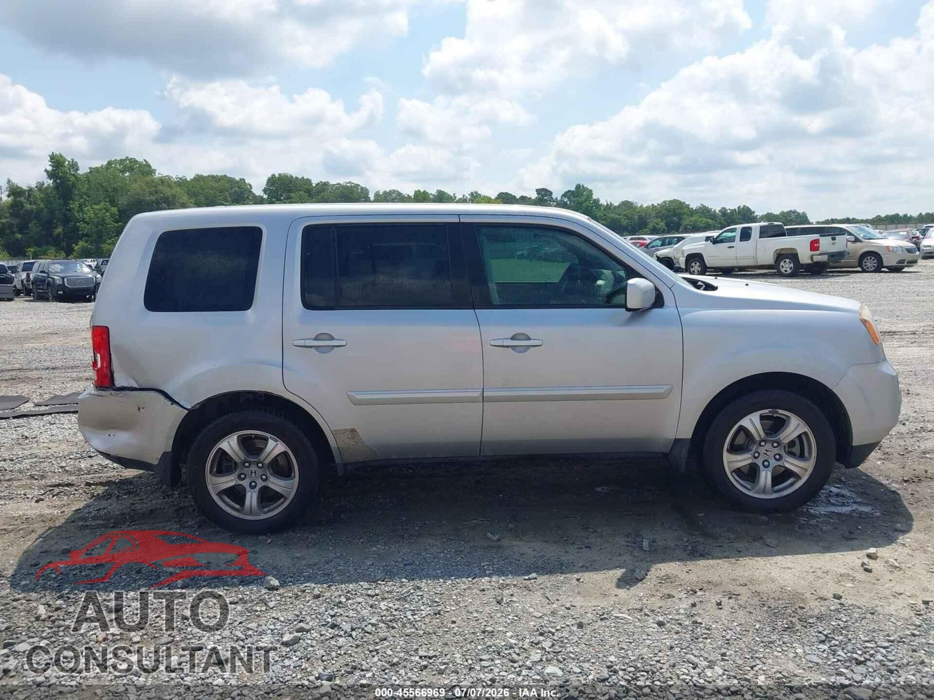 HONDA PILOT 2012 - 5FNYF3H54CB014525
