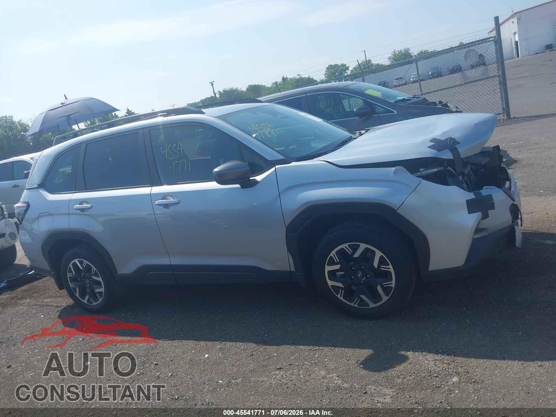 SUBARU FORESTER 2025 - JF2SLDDC4SH498656