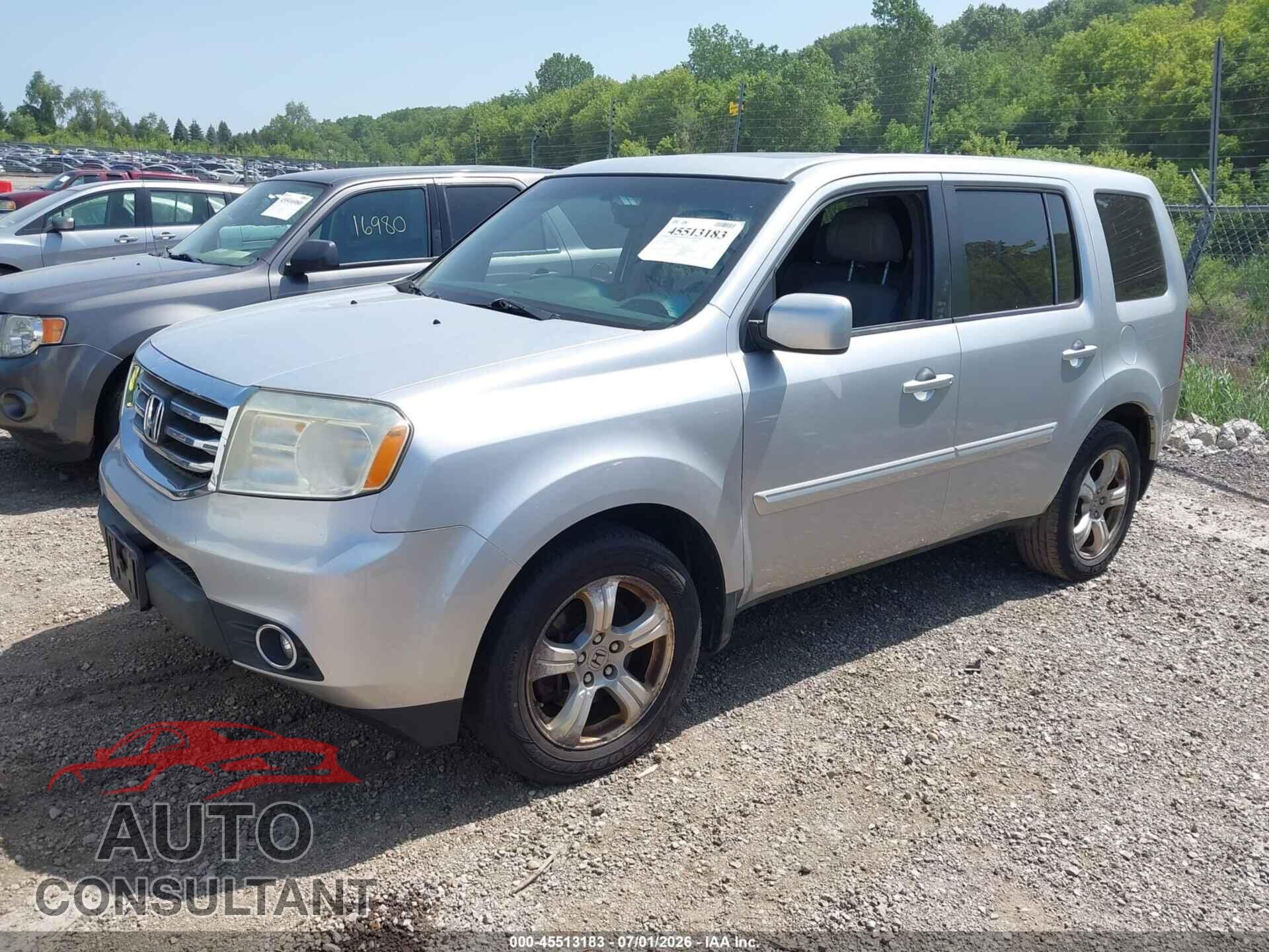 HONDA PILOT 2012 - 5FNYF4H60CB065163