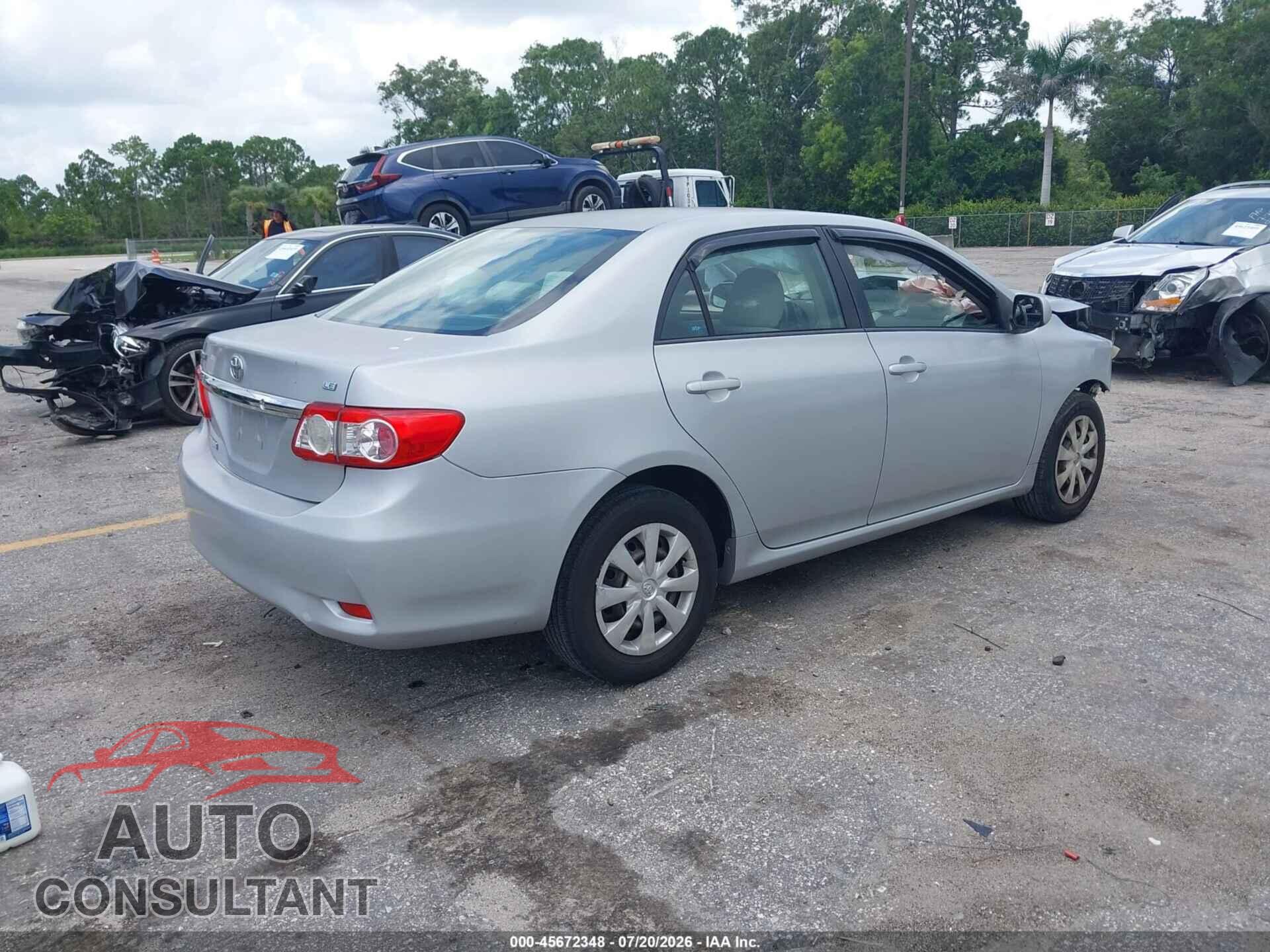 TOYOTA COROLLA 2011 - JTDBU4EE3B9145802