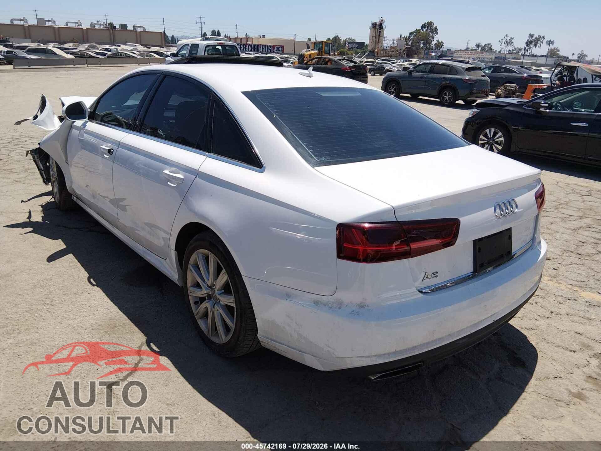 AUDI A6 2016 - WAUCFAFCXGN012170