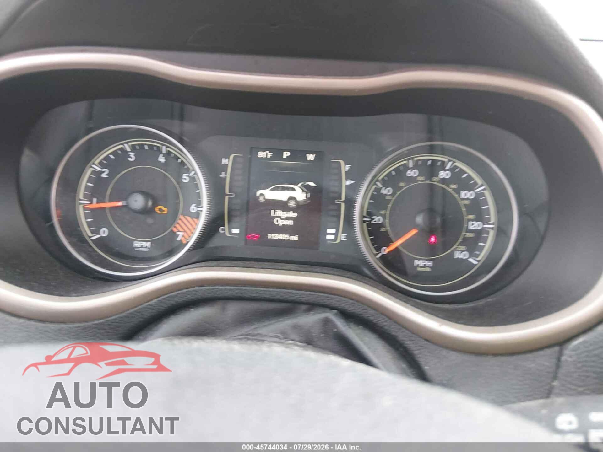 JEEP CHEROKEE 2015 - 1C4PJMCB3FW505200