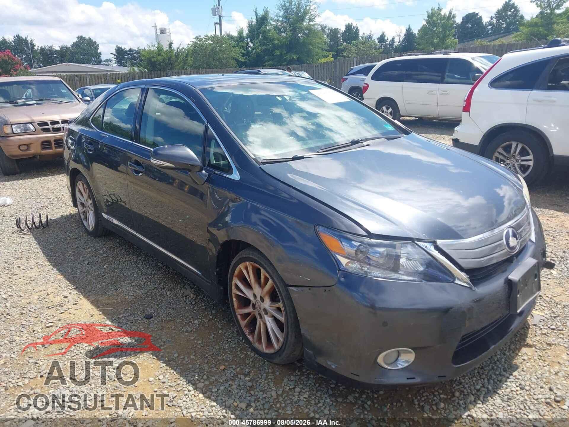LEXUS HS 250H 2010 - JTHBB1BA3A2034002