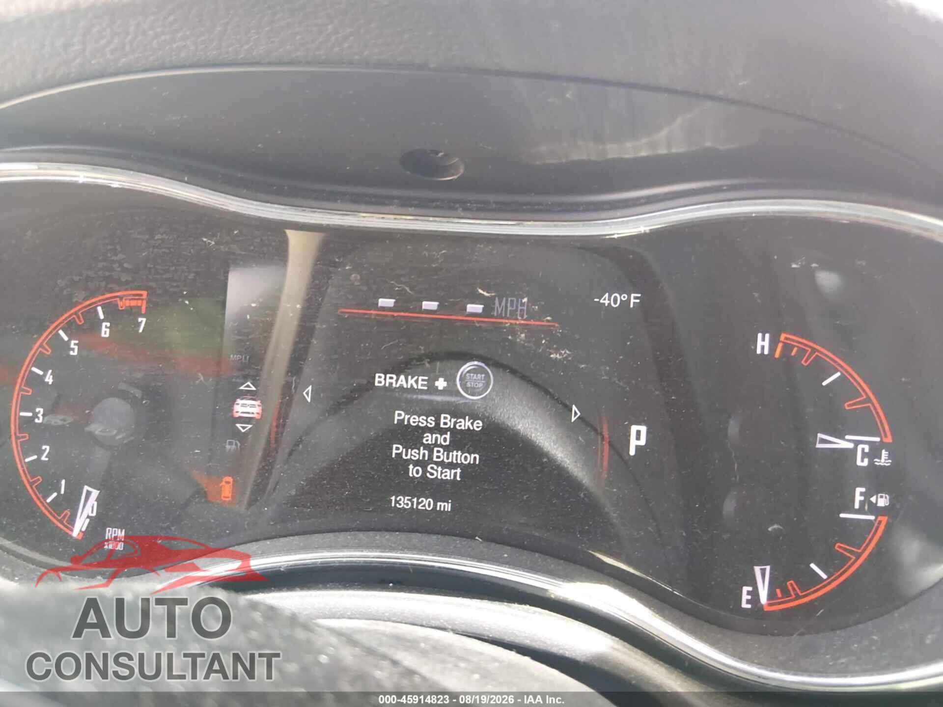 DODGE DURANGO 2015 - 1C4RDJDG9FC153976