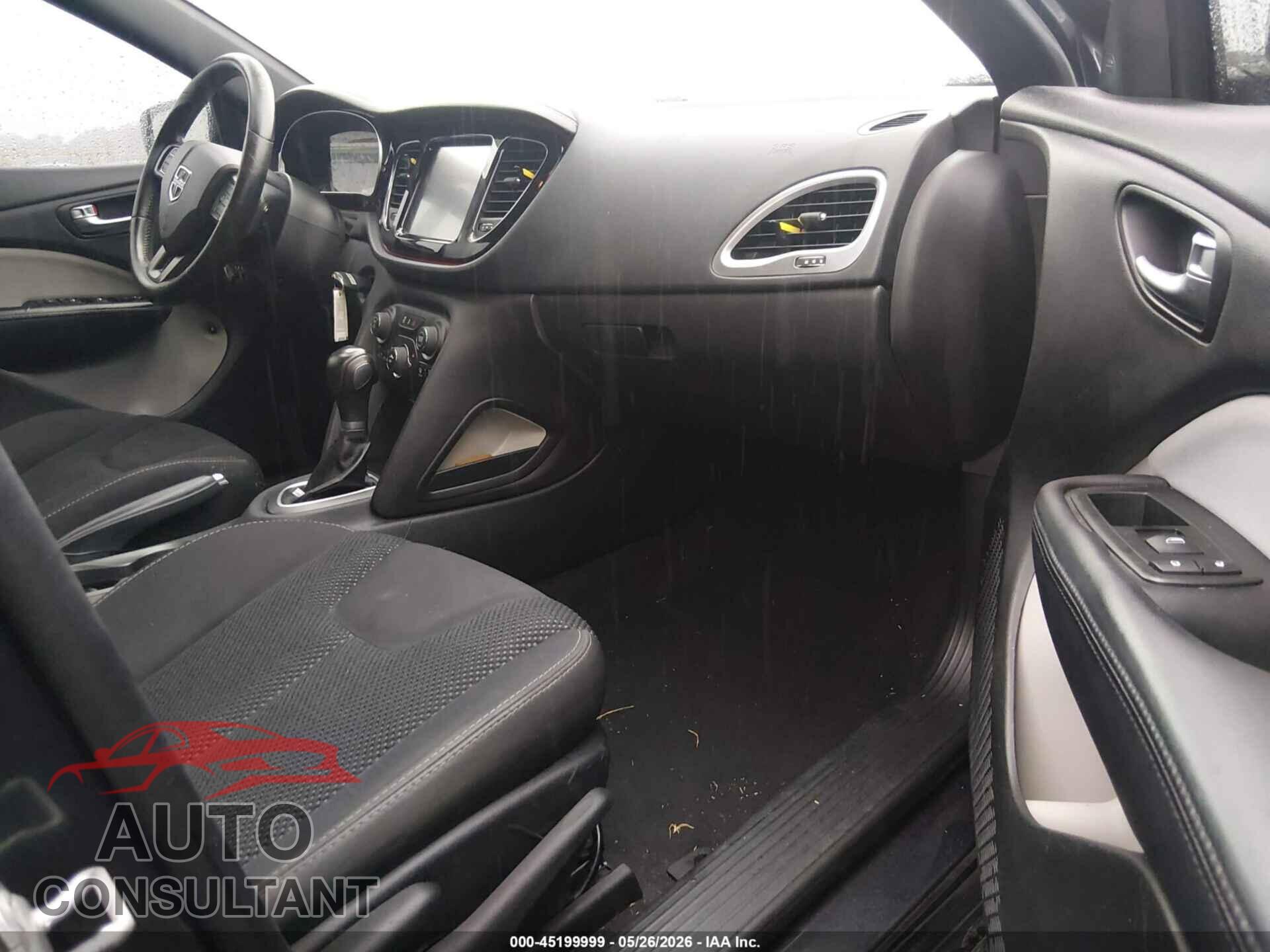 DODGE DART 2014 - 1C3CDFBB4ED909902