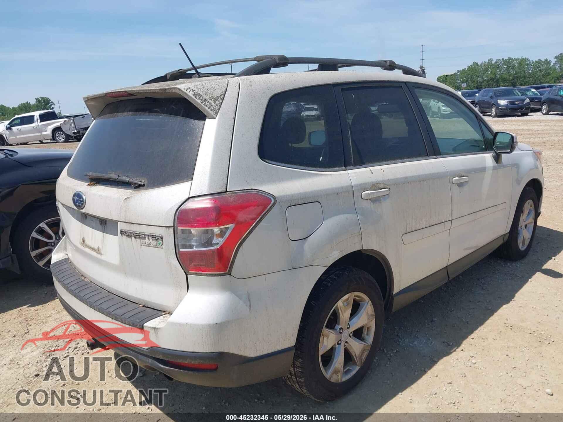 SUBARU FORESTER 2014 - JF2SJAPC5EH442407