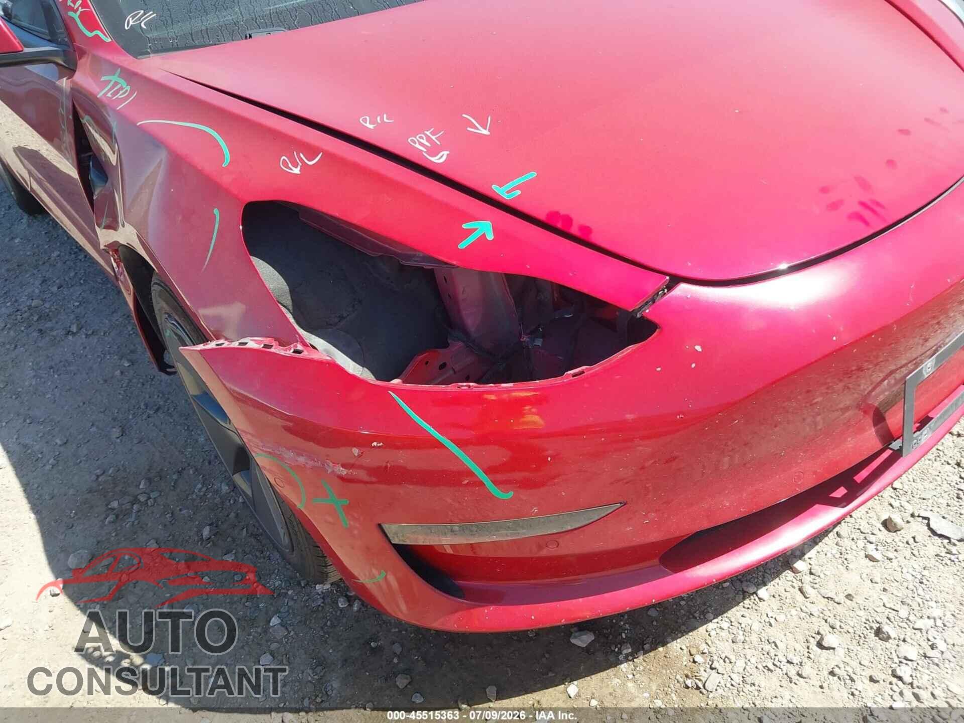 TESLA MODEL 3 2021 - 5YJ3E1EA2MF090412