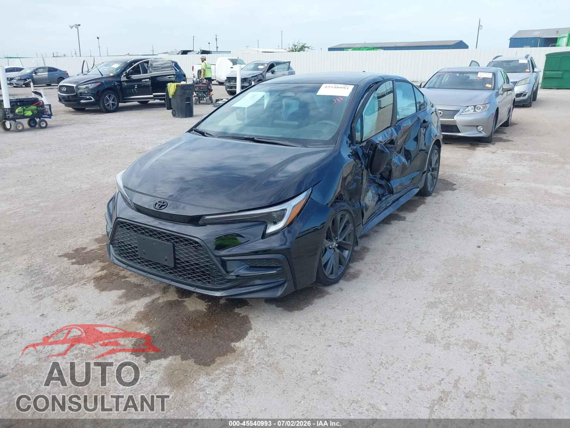 TOYOTA COROLLA 2025 - 5YFS4MCE2SP250666