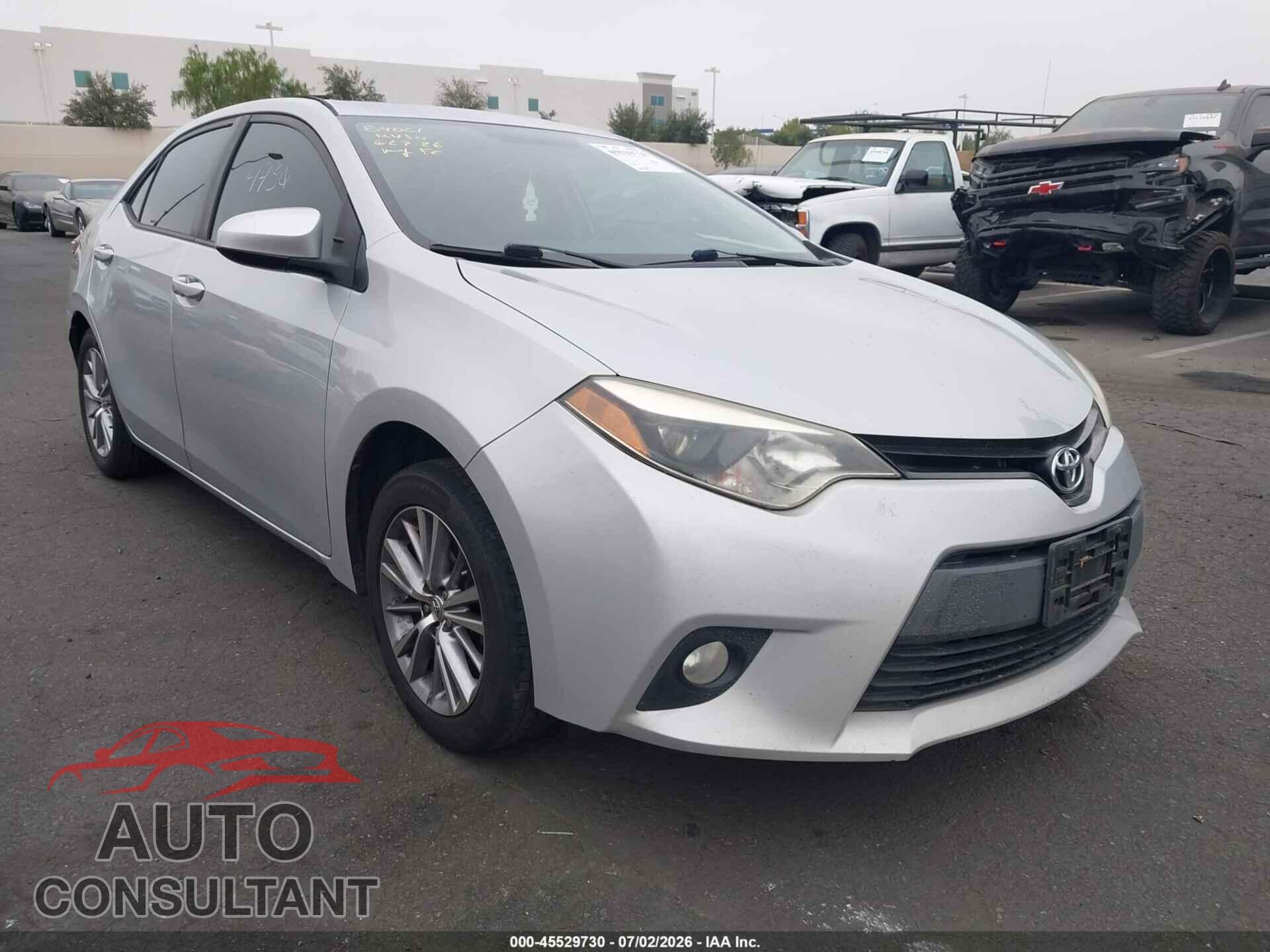 TOYOTA COROLLA 2014 - 2T1BURHE8EC064544