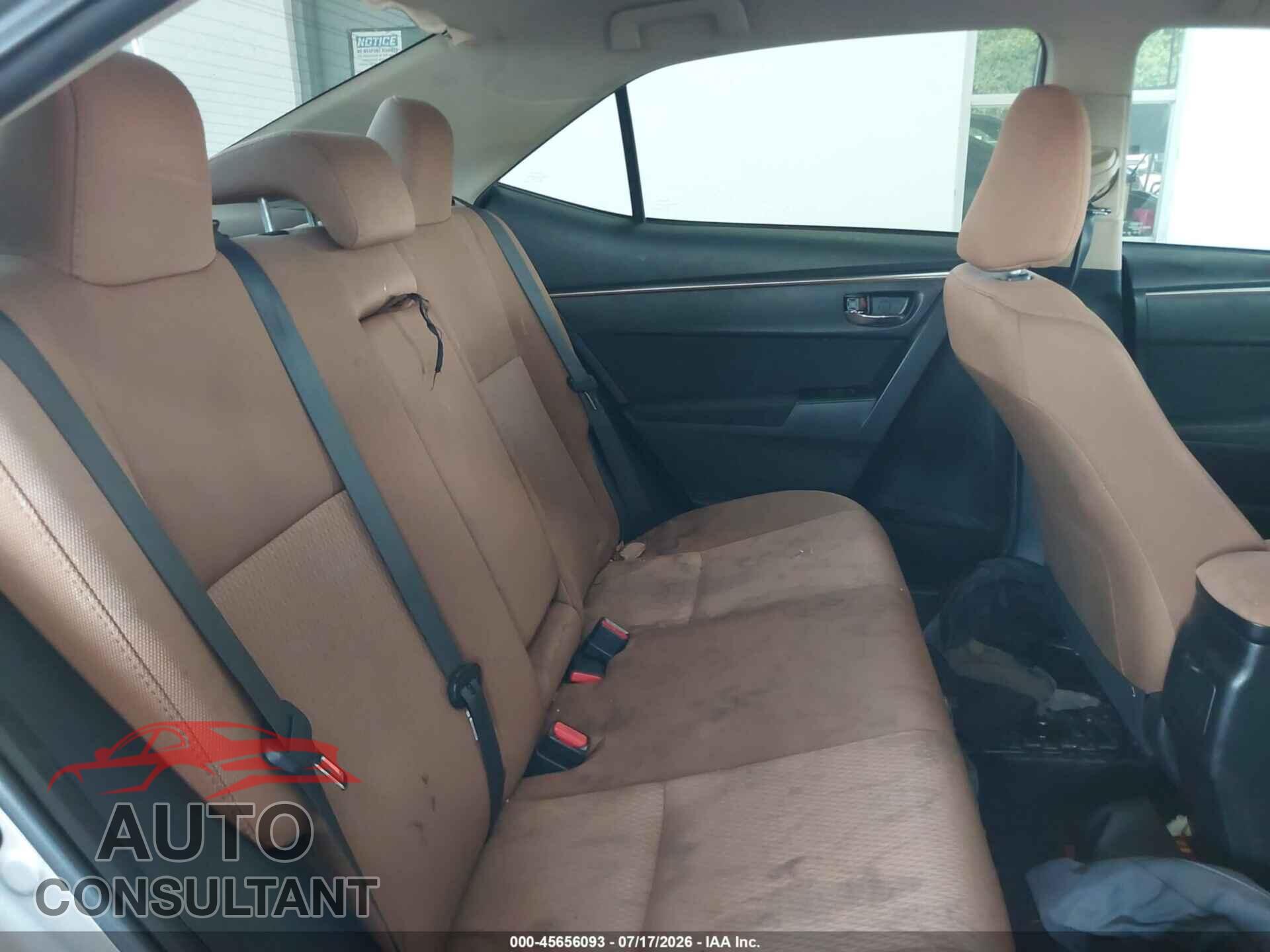 TOYOTA COROLLA 2015 - 2T1BPRHE4FC289746