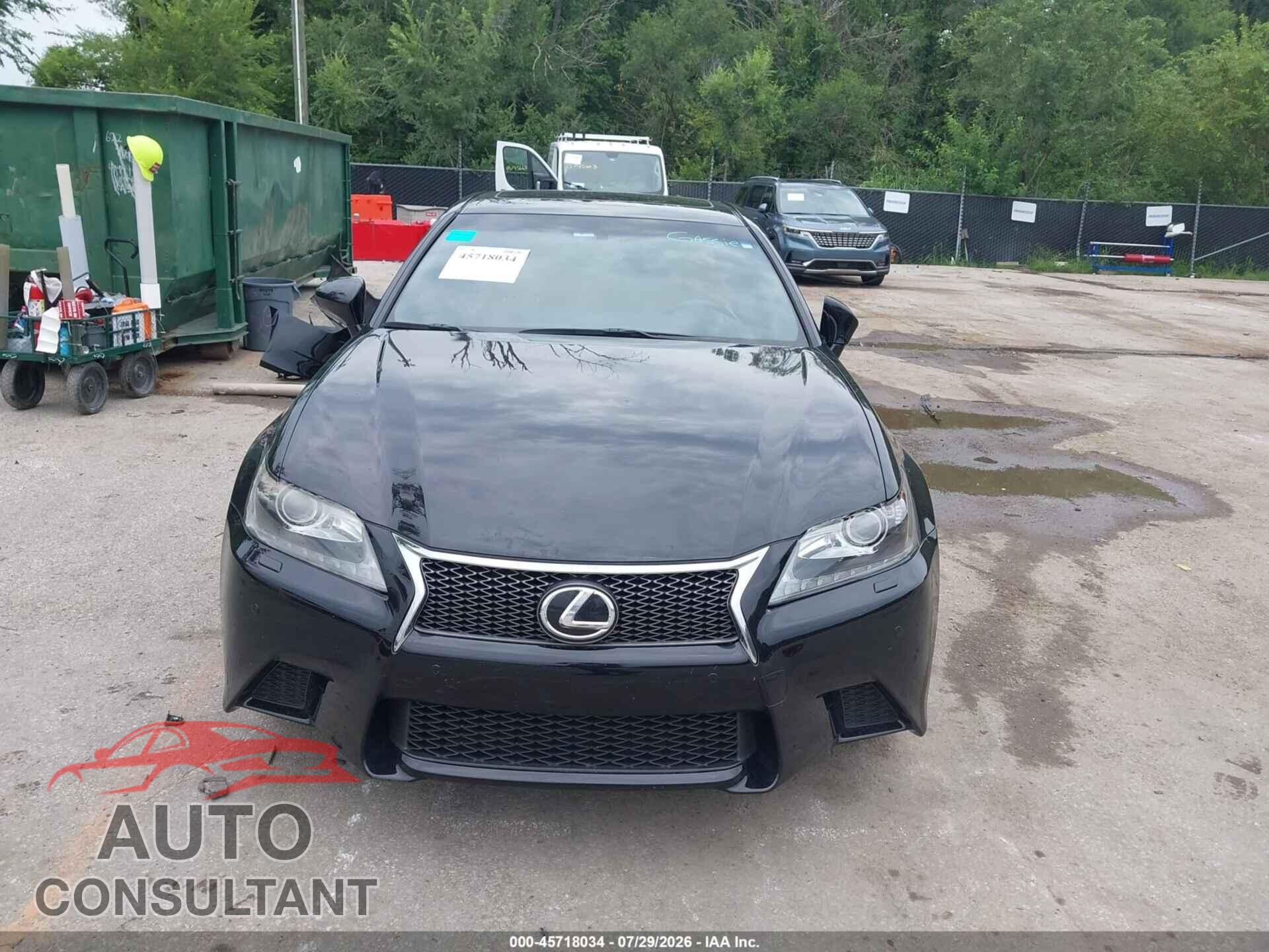 LEXUS GS 350 2013 - JTHCE1BL2D5010161