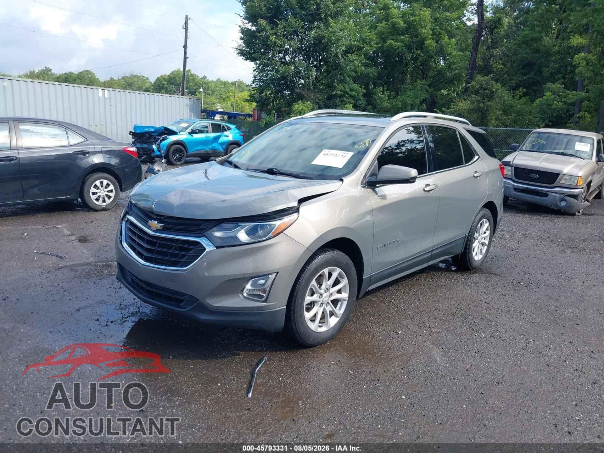 CHEVROLET EQUINOX 2018 - 3GNAXJEV4JS628400