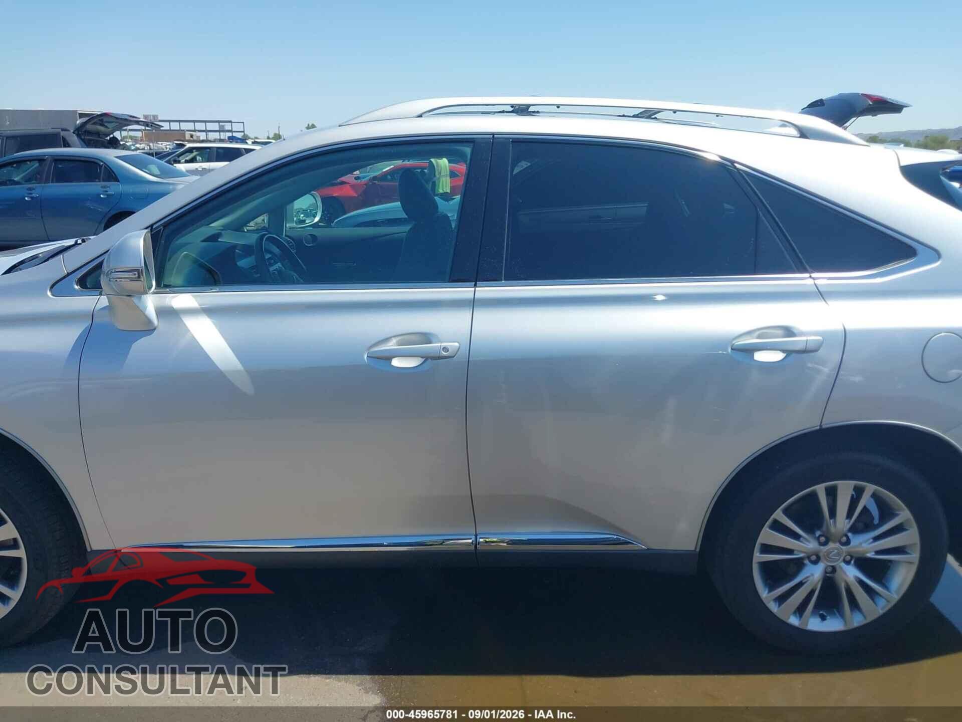 LEXUS RX 350 2013 - 2T2BK1BA3DC207682