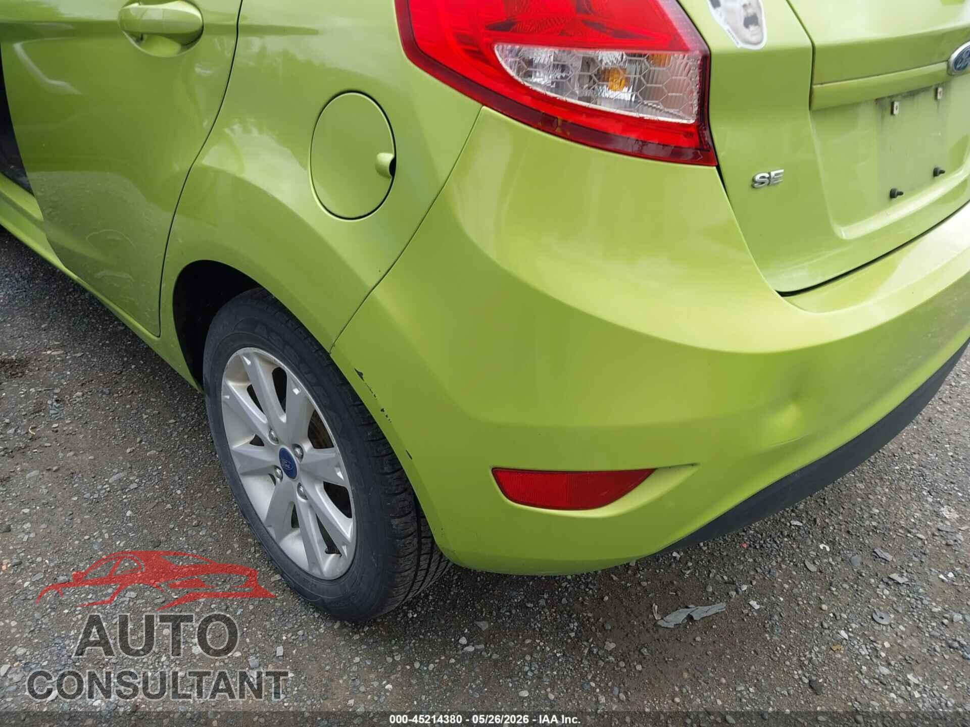 FORD FIESTA 2012 - 3FADP4EJ2CM183219