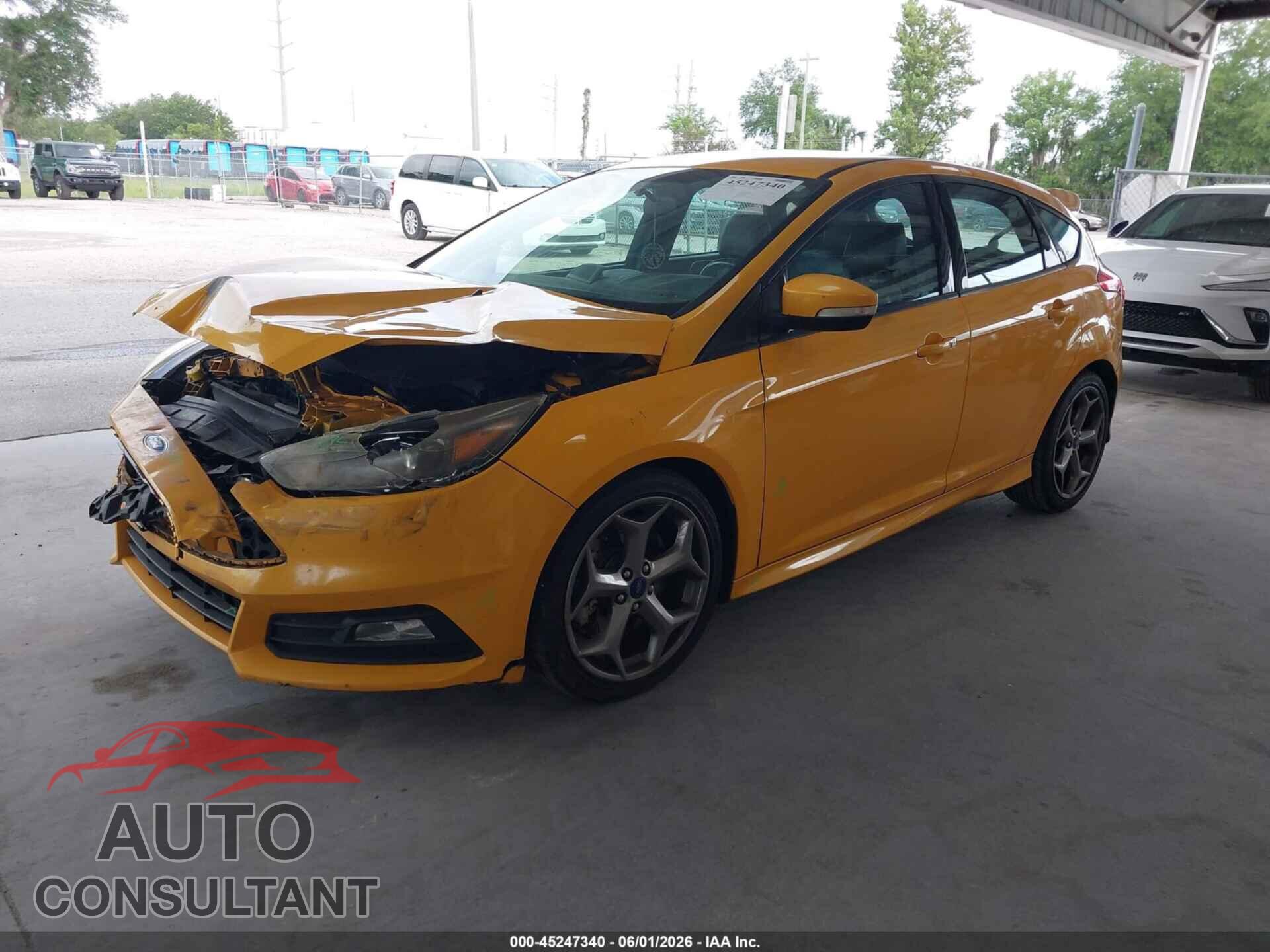 FORD FOCUS ST 2015 - 1FADP3L92FL287220