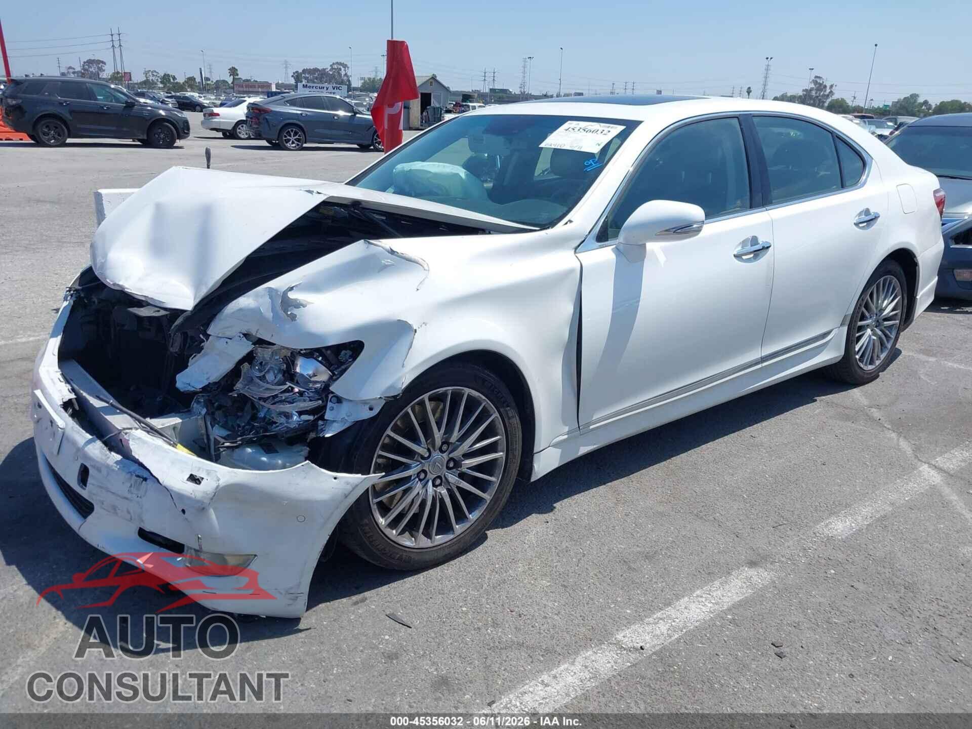 LEXUS LS 460 2010 - JTHBL5EF1A5096007