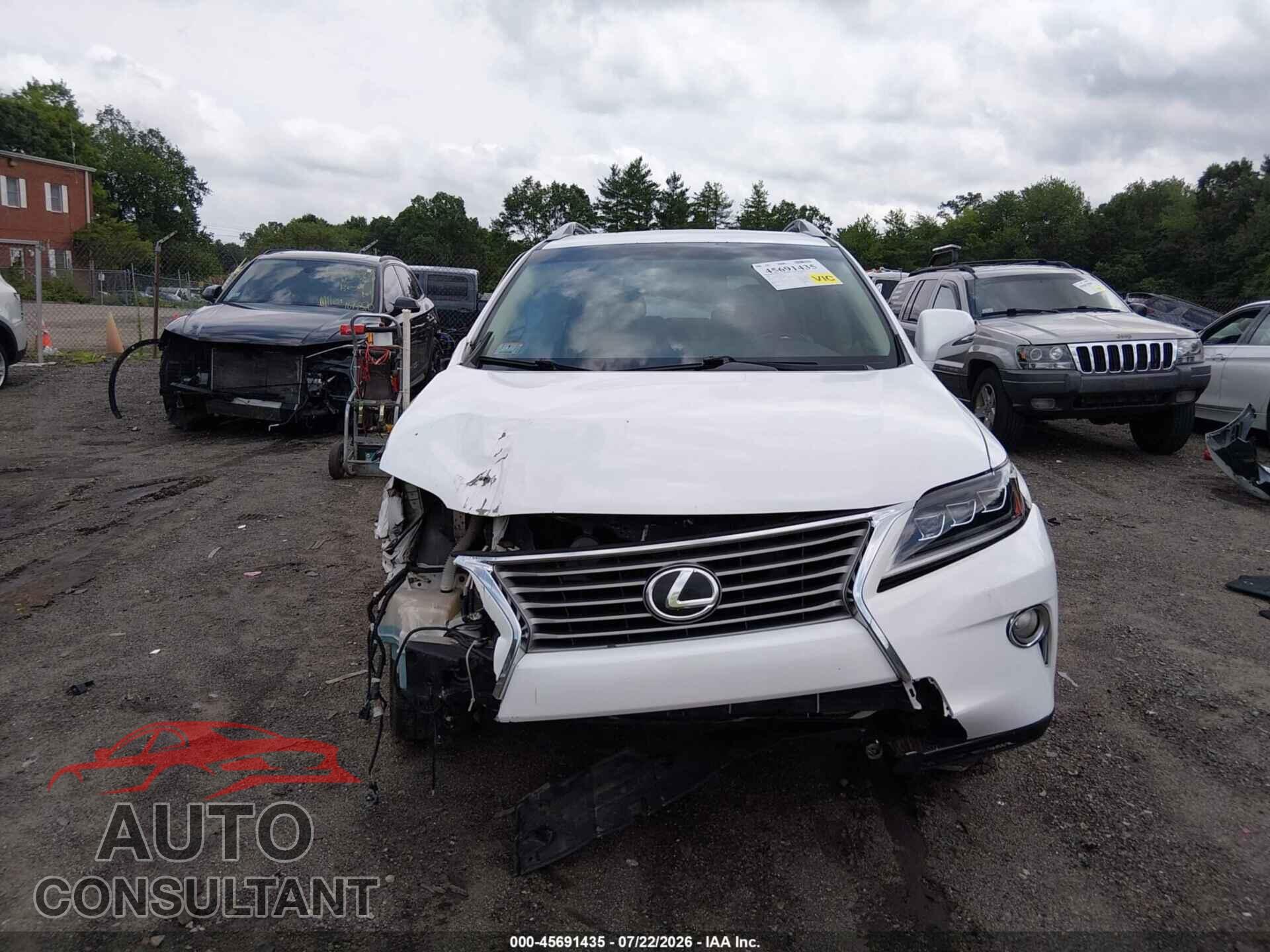 LEXUS RX 350 2013 - 2T2BK1BA9DC196669