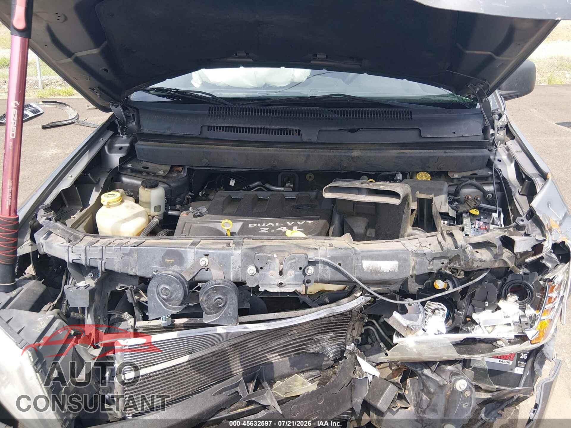 DODGE JOURNEY 2012 - 3C4PDCAB4CT204358