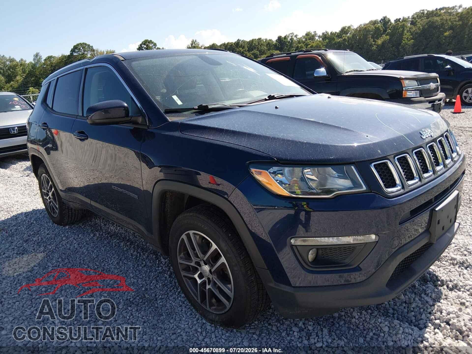 JEEP COMPASS 2017 - 3C4NJDBB8HT692452