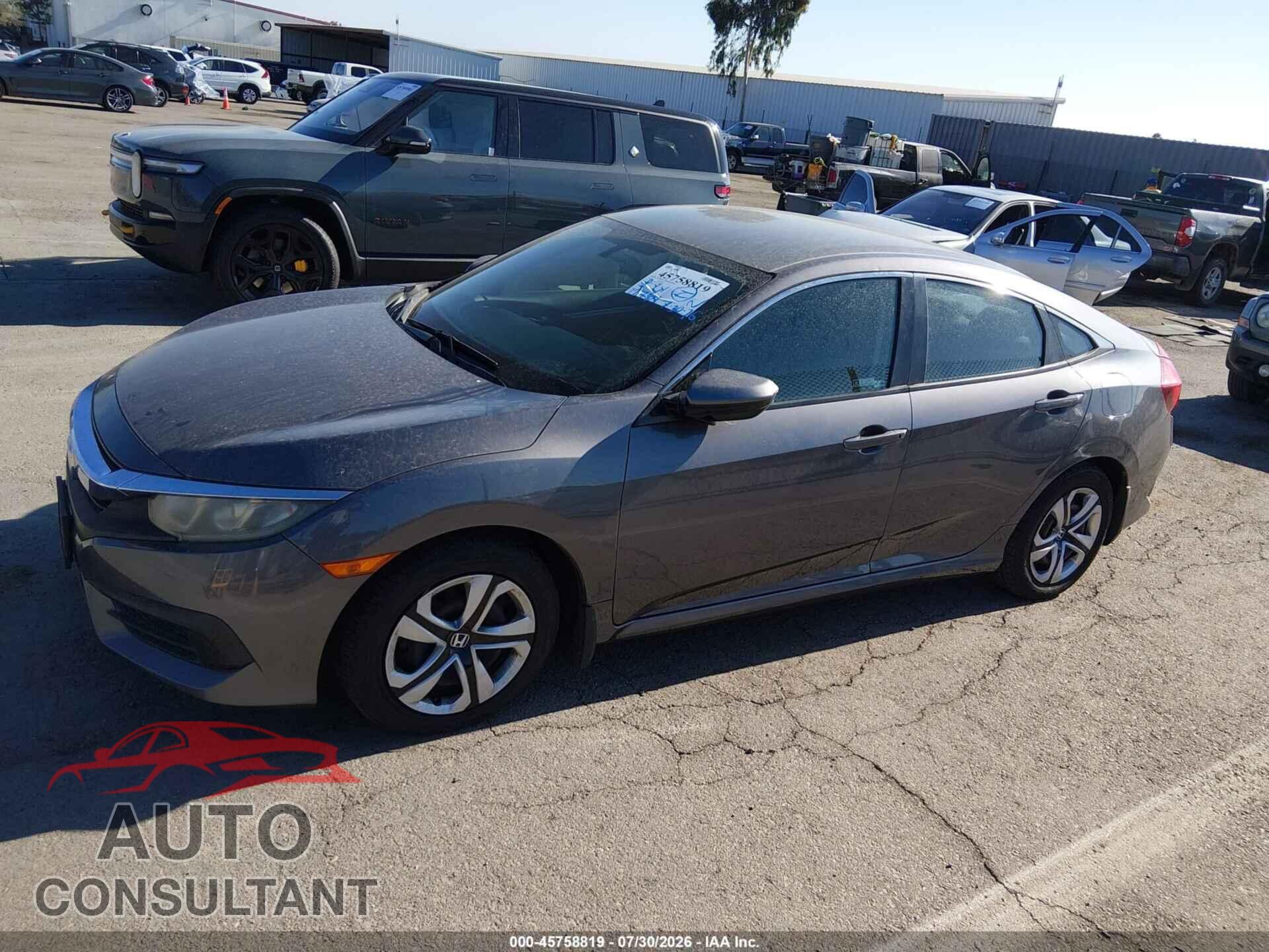 HONDA CIVIC 2018 - 2HGFC2F55JH598486
