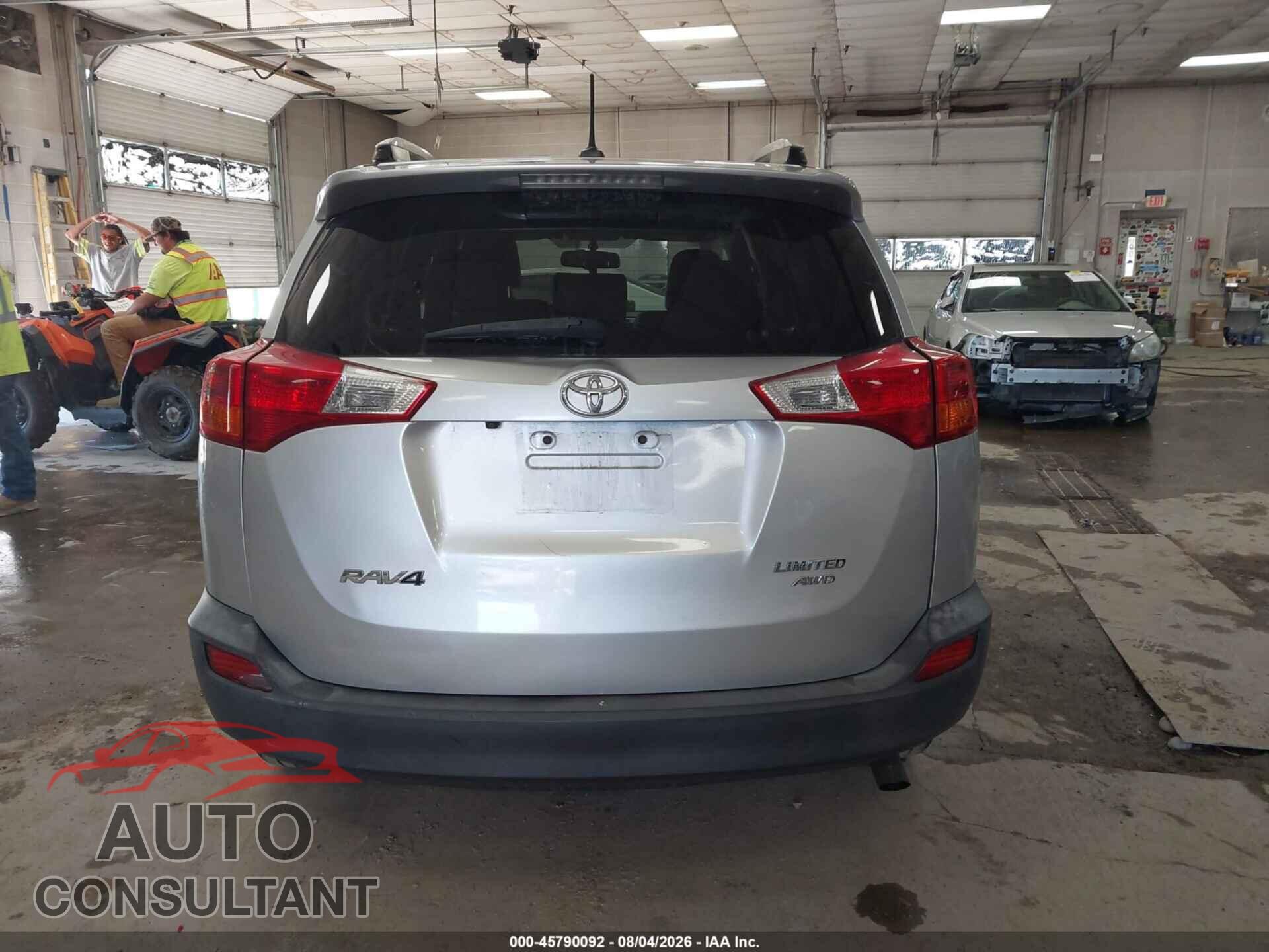 TOYOTA RAV4 2014 - JTMDFREV0ED092848