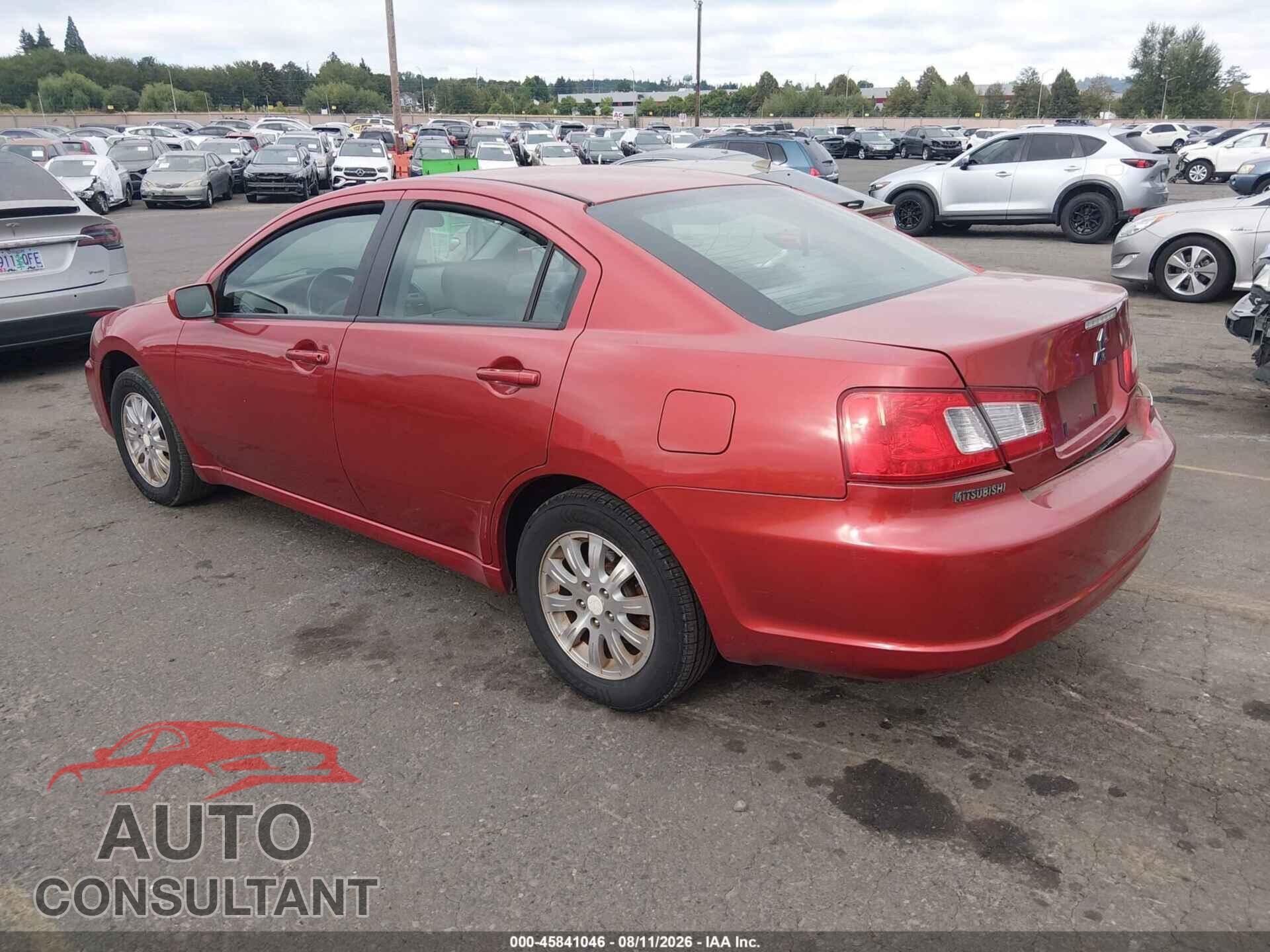 MITSUBISHI GALANT 2009 - 4A3AB36F09E030348