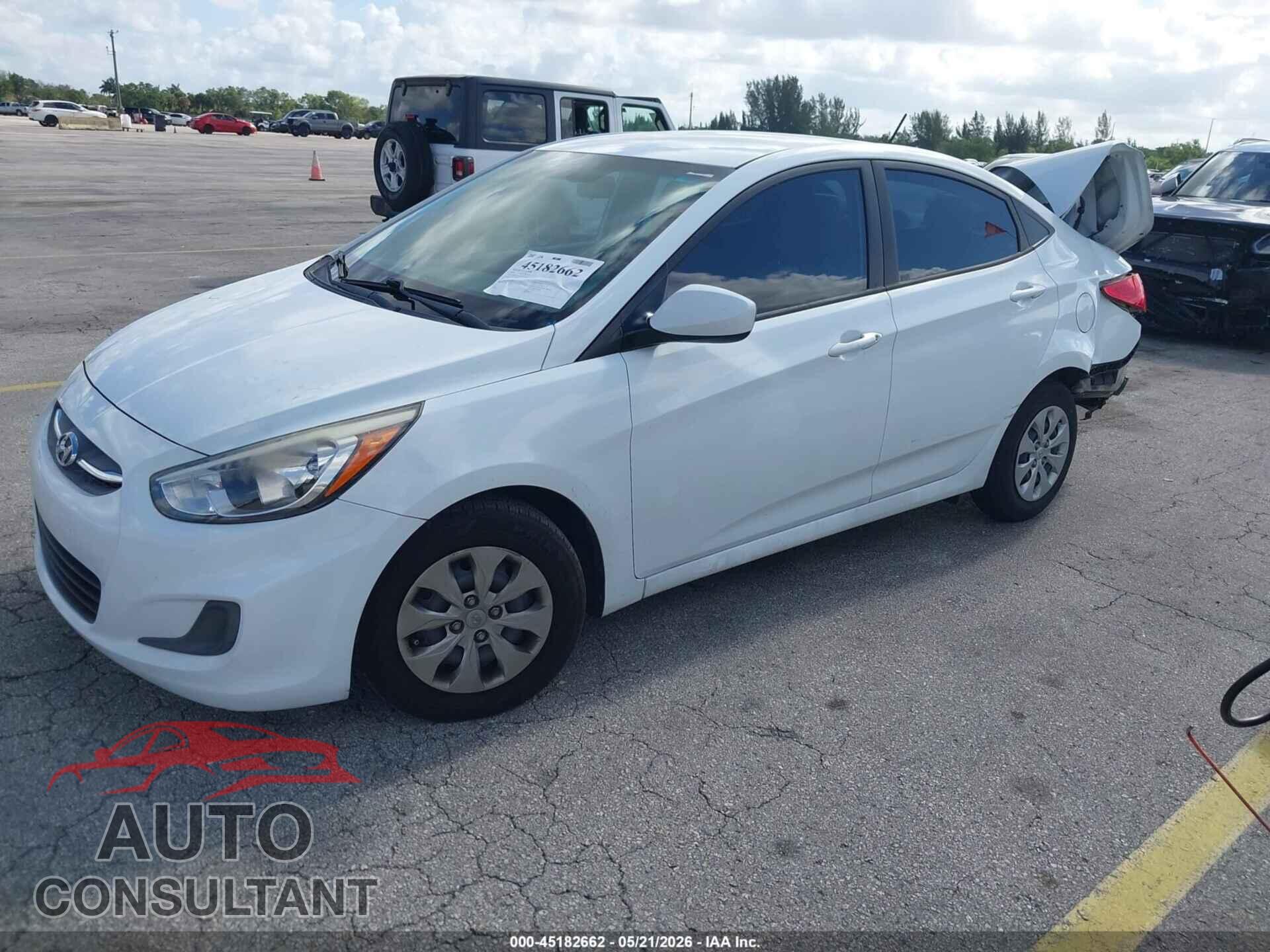 HYUNDAI ACCENT 2016 - KMHCT4AE0GU044097