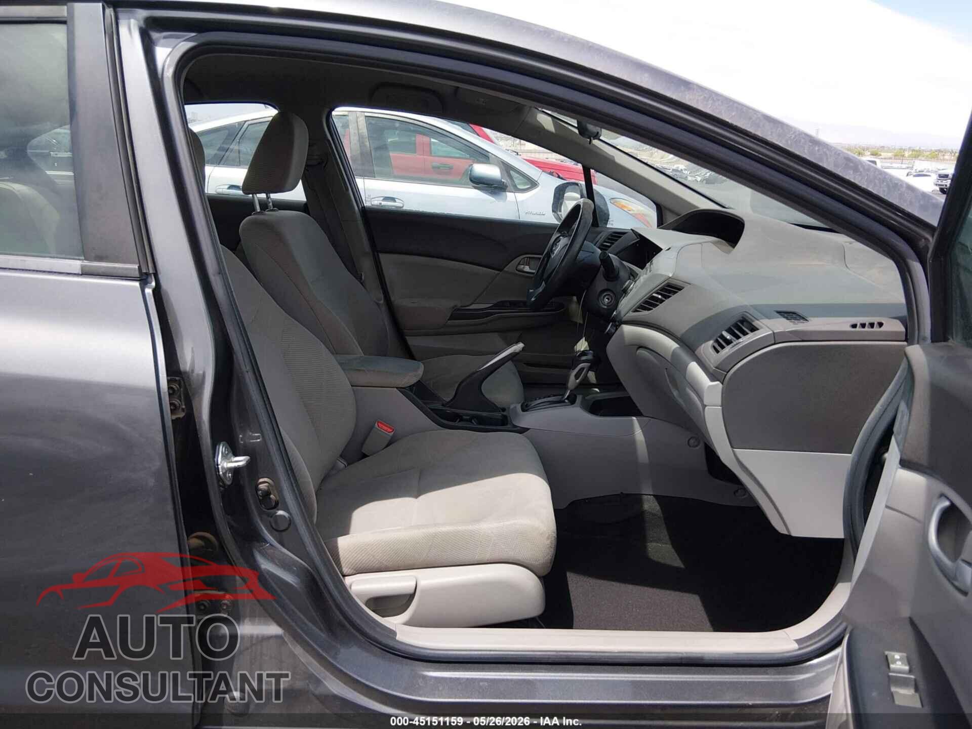 HONDA CIVIC 2012 - 2HGFB2F68CH517849