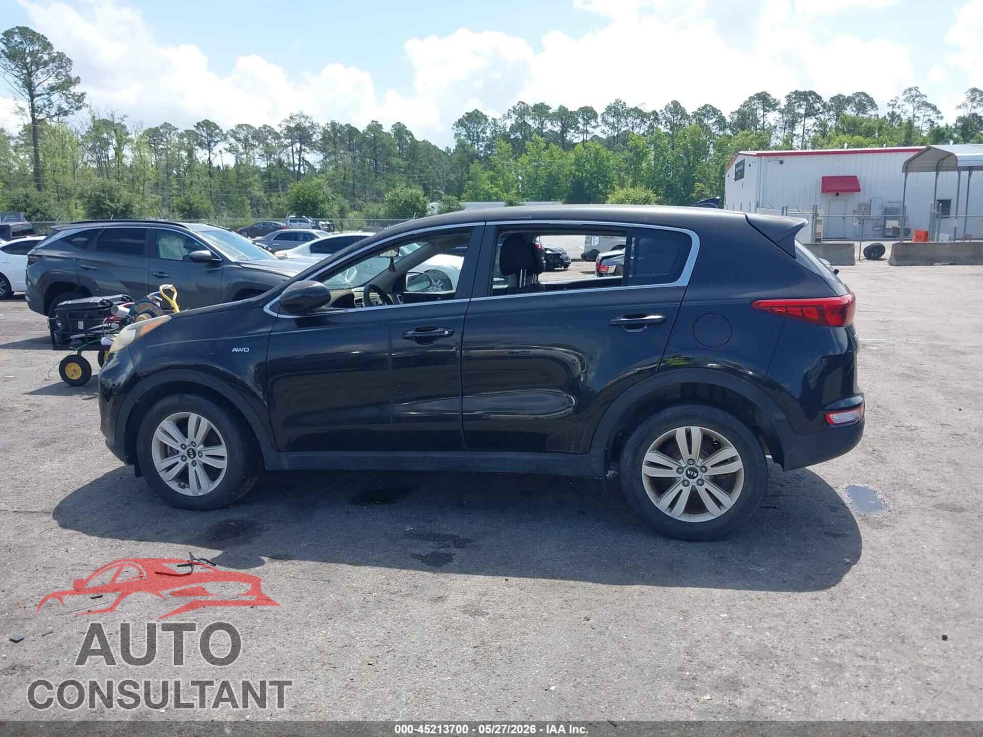 KIA SPORTAGE 2017 - KNDPMCAC1H7118591