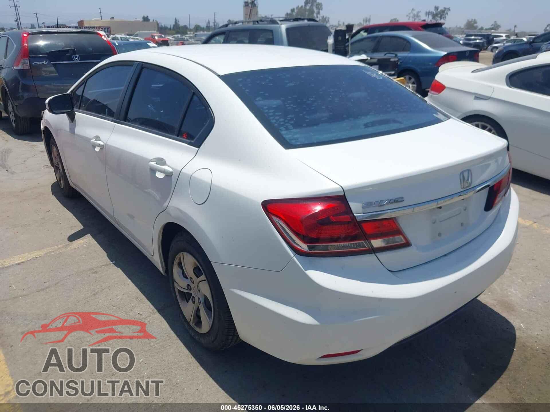 HONDA CIVIC 2014 - 19XFB2F56EE228540