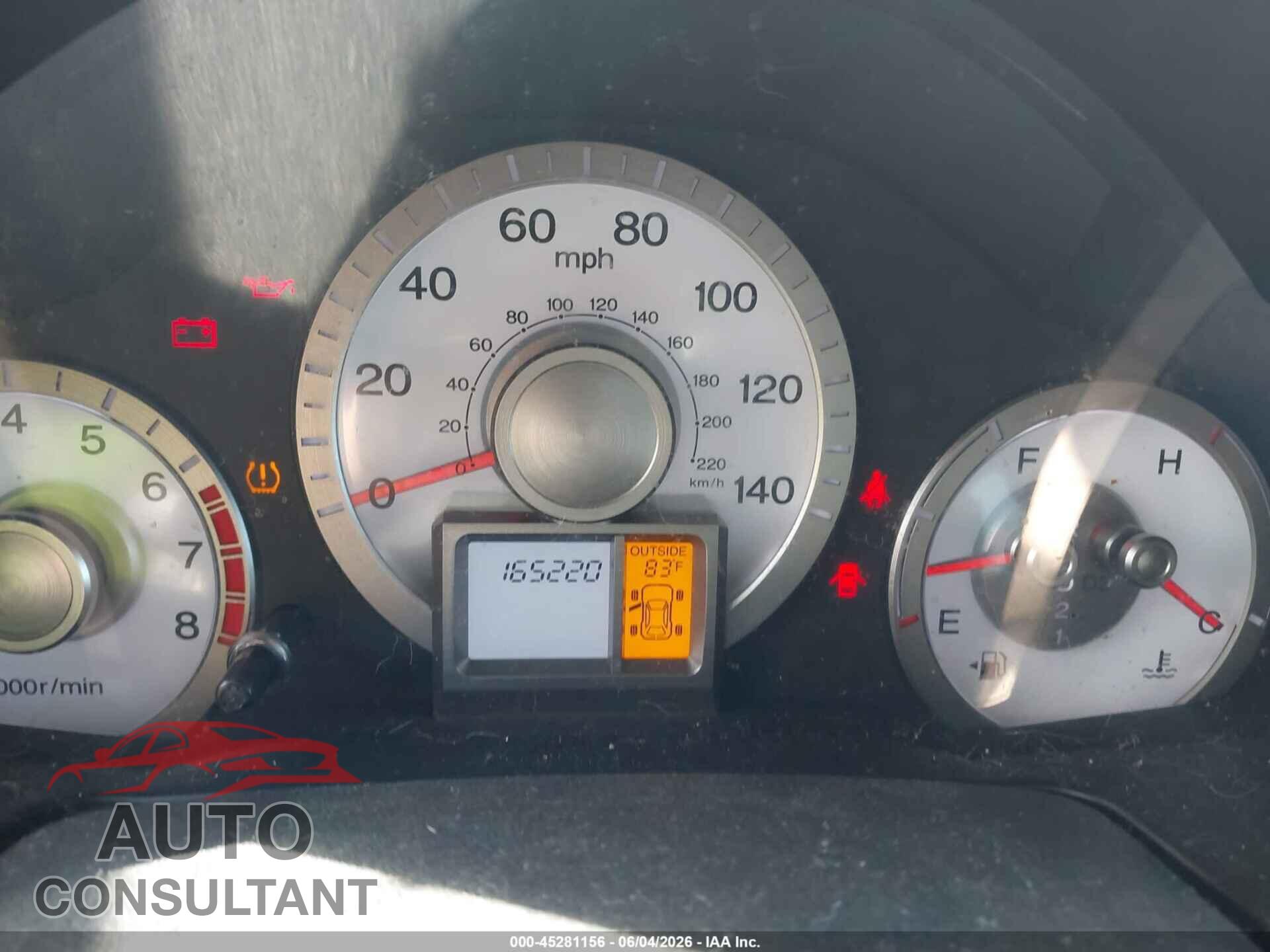 HONDA PILOT 2009 - 5FNYF48679B017698