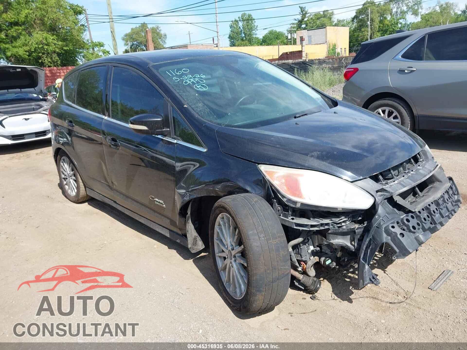FORD C-MAX ENERGI 2014 - 1FADP5CUXEL501160