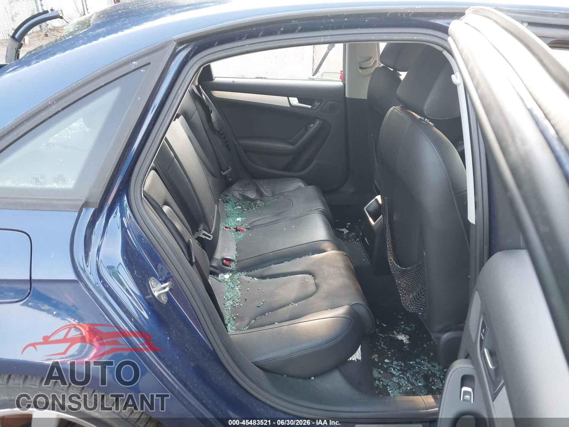 AUDI A4 2013 - WAUBFAFL2DN043498