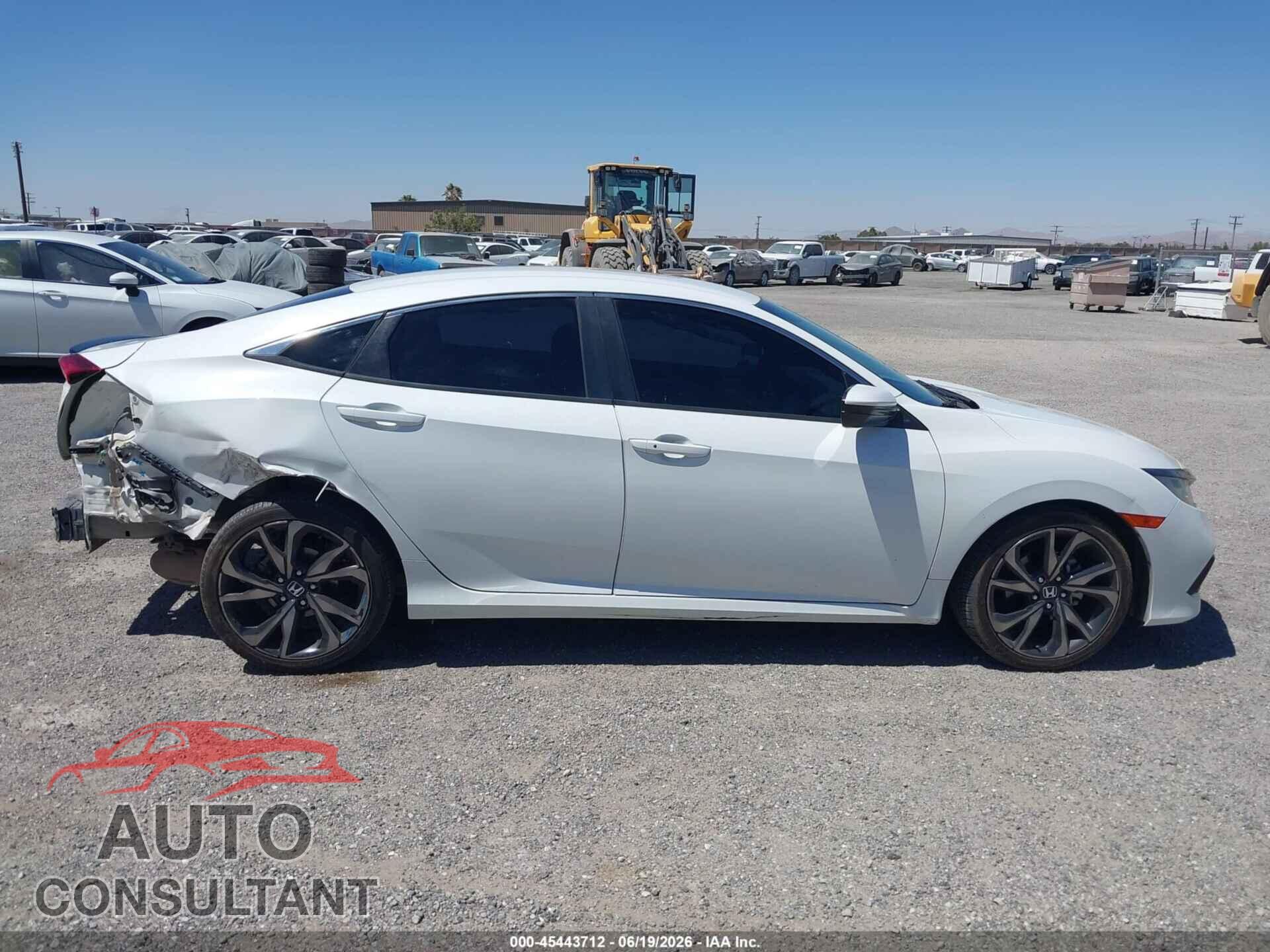 HONDA CIVIC 2019 - 2HGFC2F83KH576255