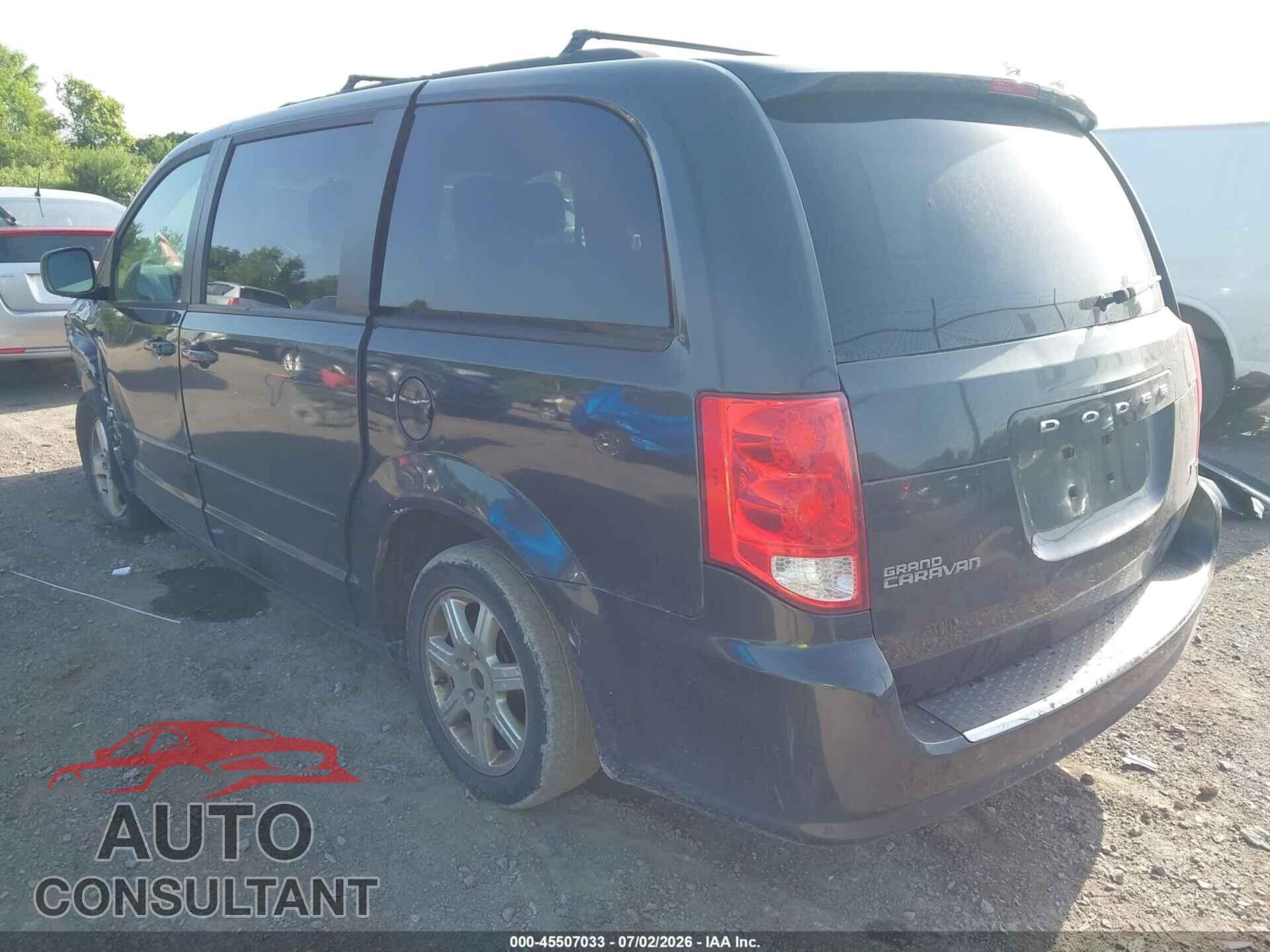 DODGE GRAND CARAVAN 2012 - 2C4RDGCG8CR405921