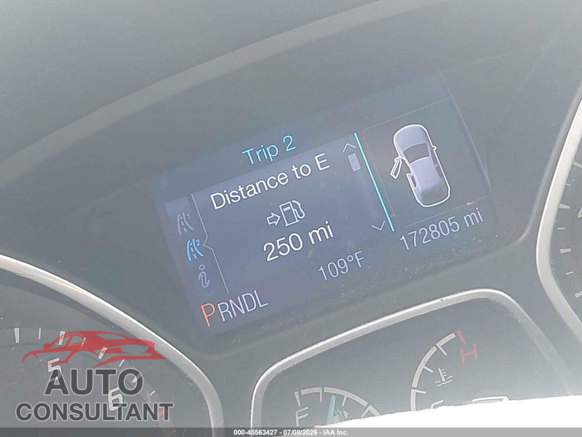FORD FOCUS 2013 - 1FADP3F21DL196273