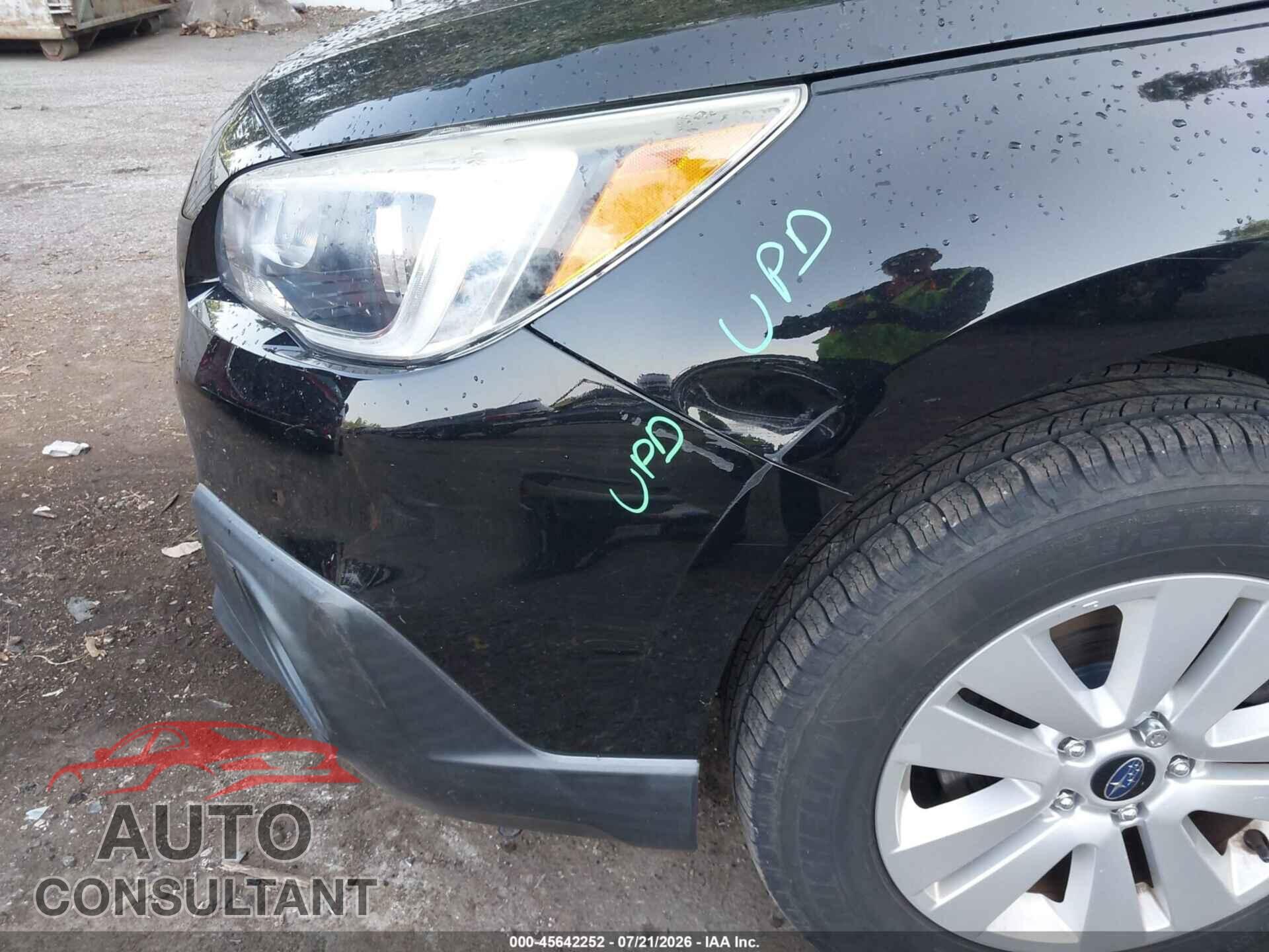 SUBARU OUTBACK 2015 - 4S4BSBCC4F3344759