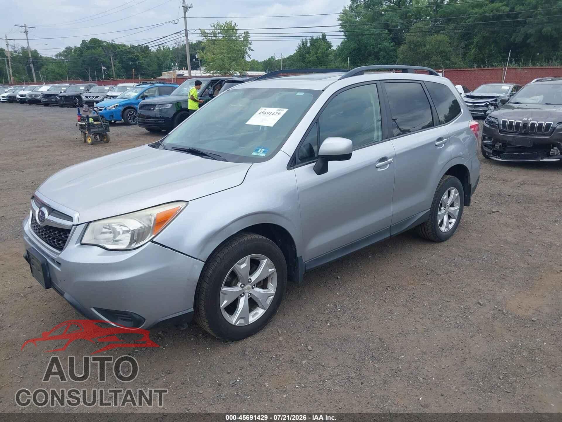 SUBARU FORESTER 2014 - JF2SJAEC0EH476807