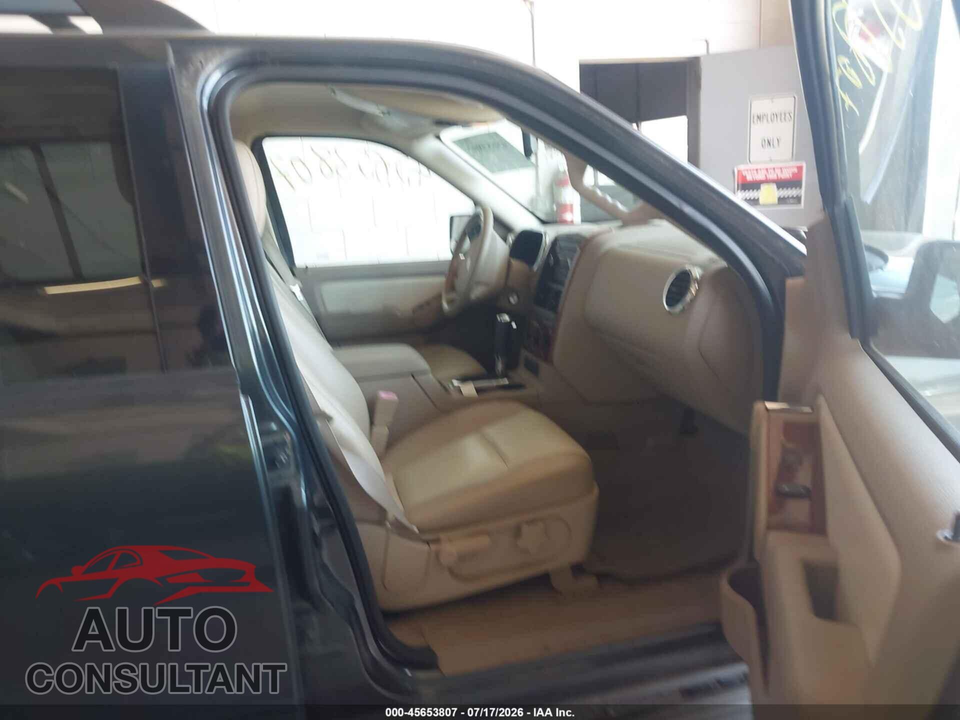 FORD EXPLORER 2010 - 1FMEU7EE9AUA30398